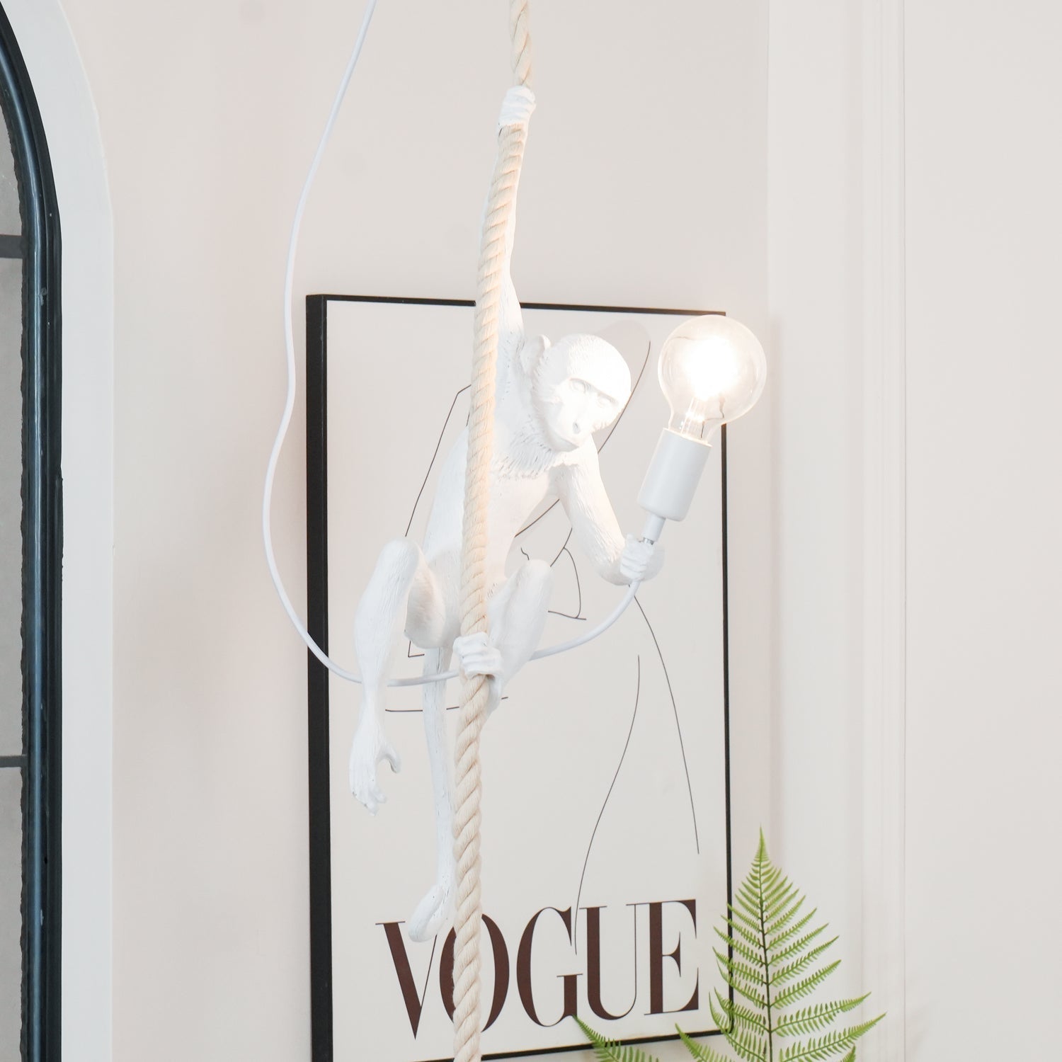 Zalira Resin Rope Artistic Pendant Lamp - Letslighting