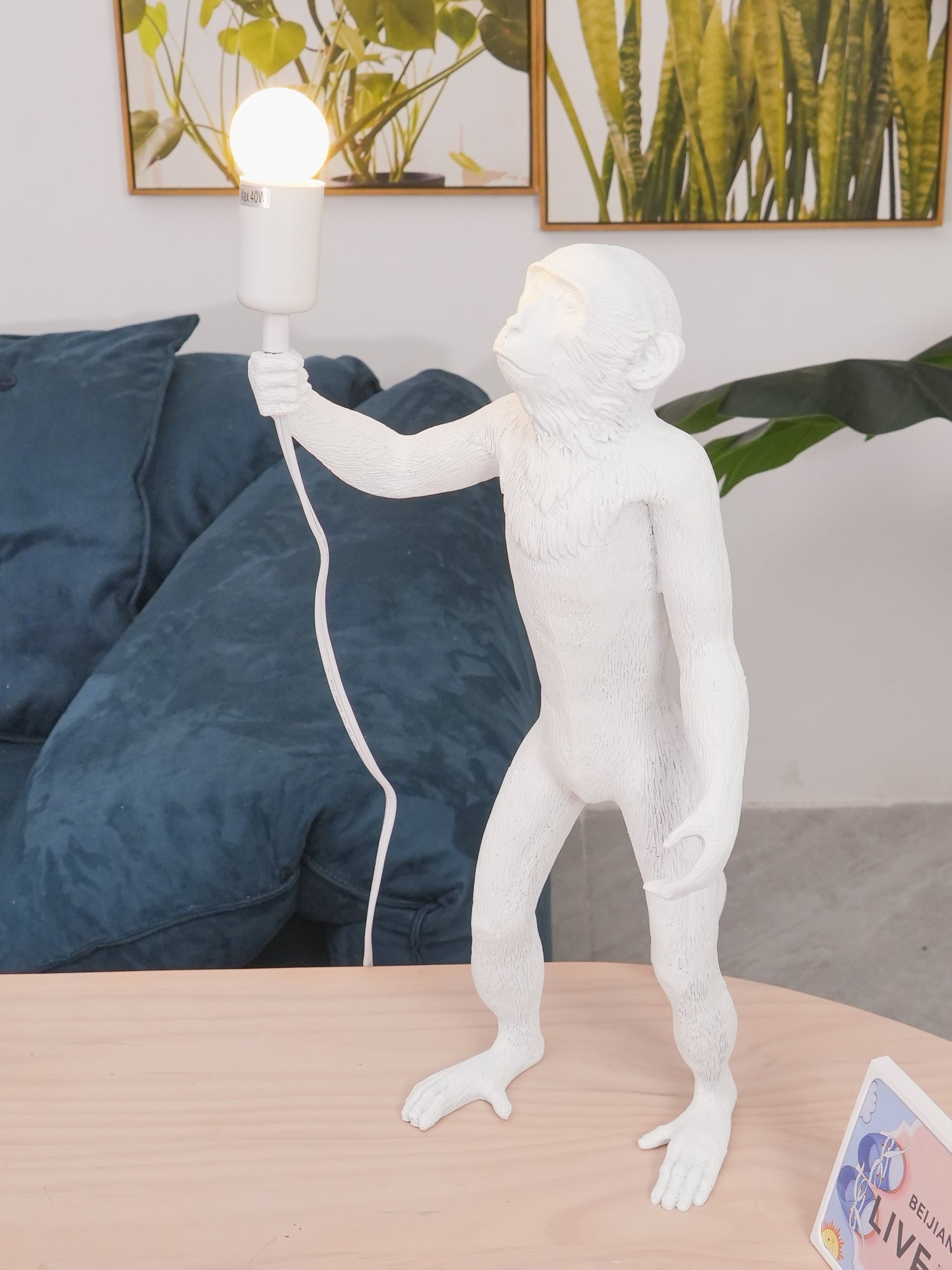 Riven Resin Whimsical Table Lamp - Letslighting