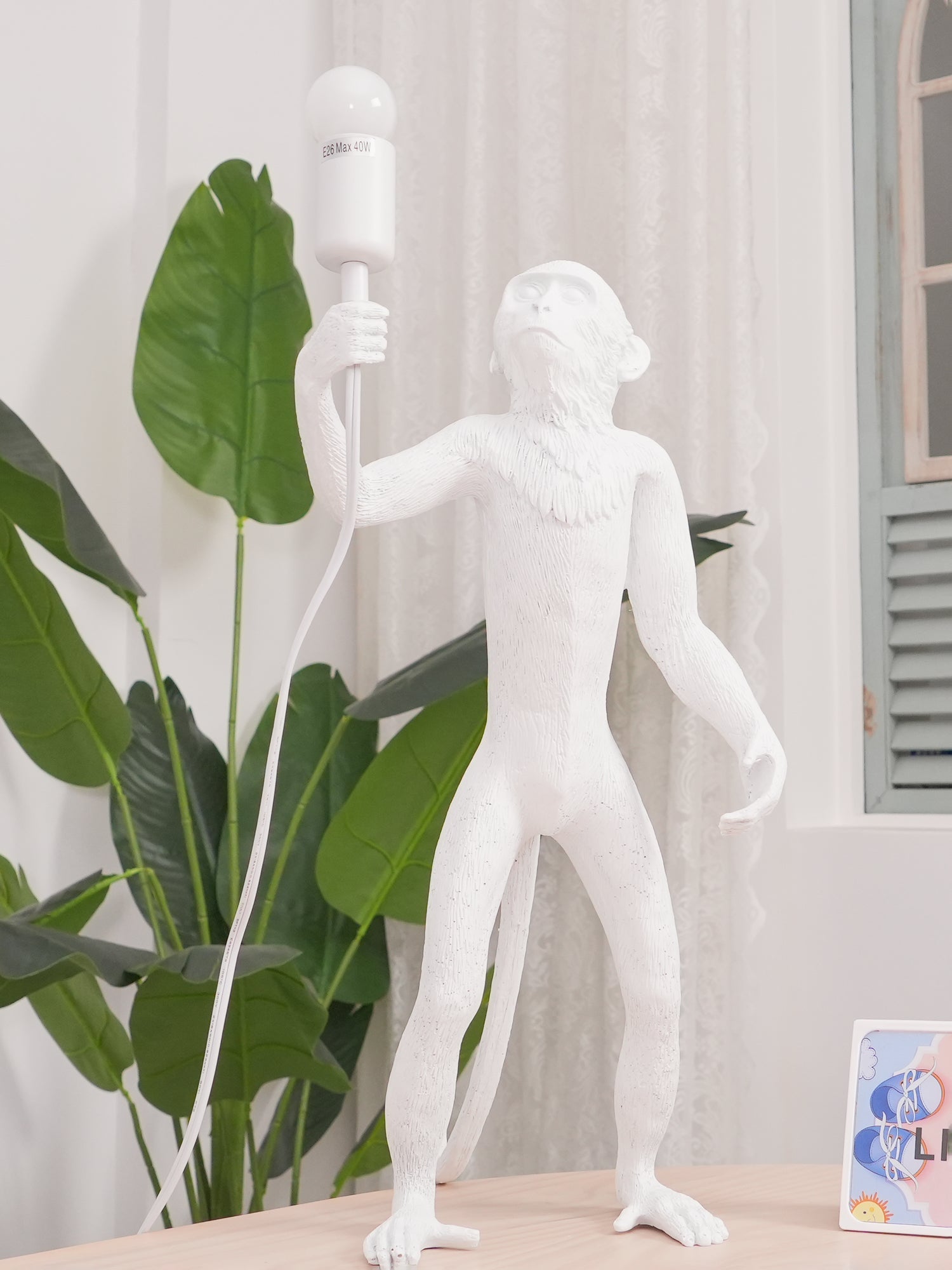 Riven Resin Whimsical Table Lamp - Letslighting