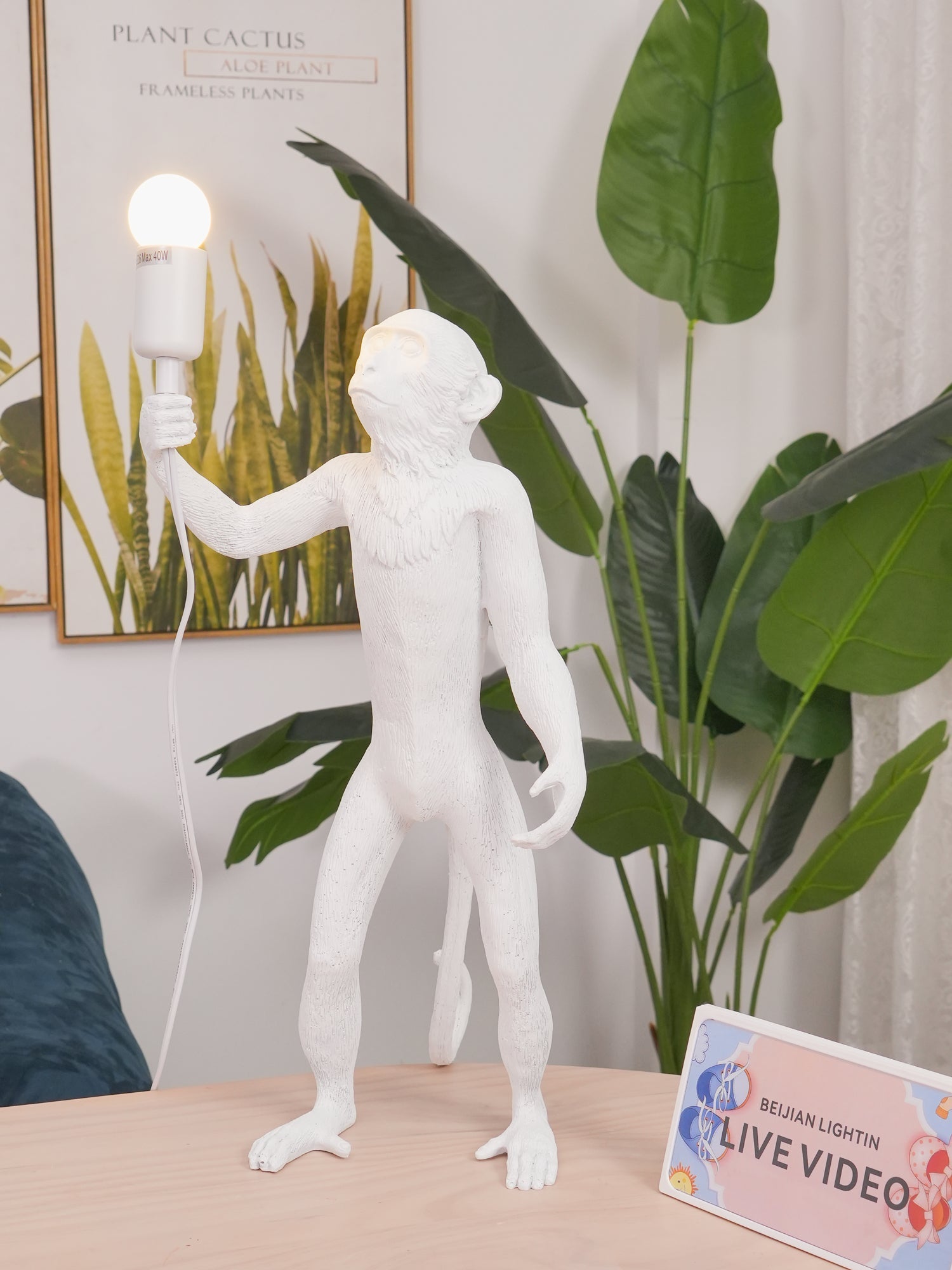 Riven Resin Whimsical Table Lamp - Letslighting