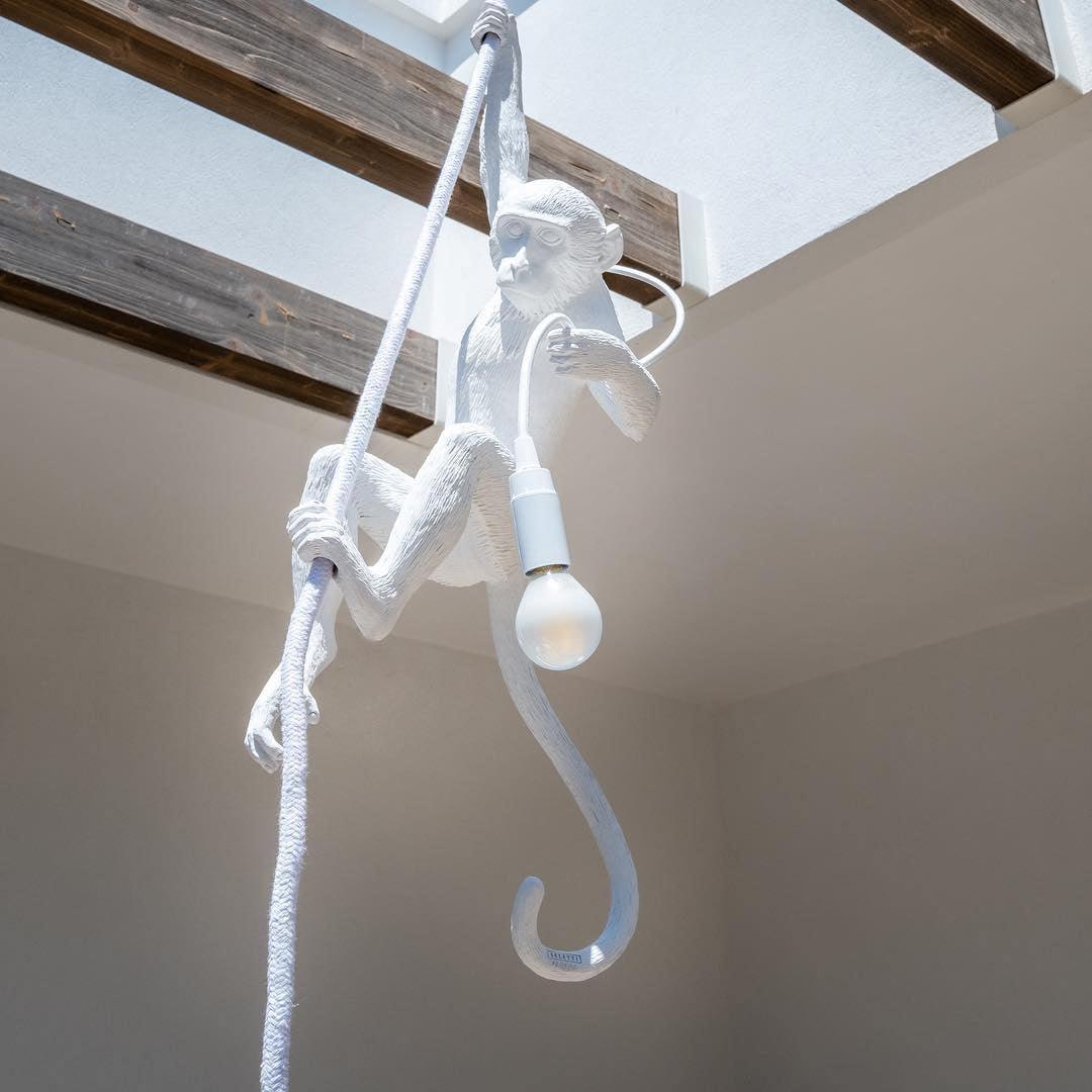 Zalira Resin Rope Artistic Pendant Lamp - Letslighting