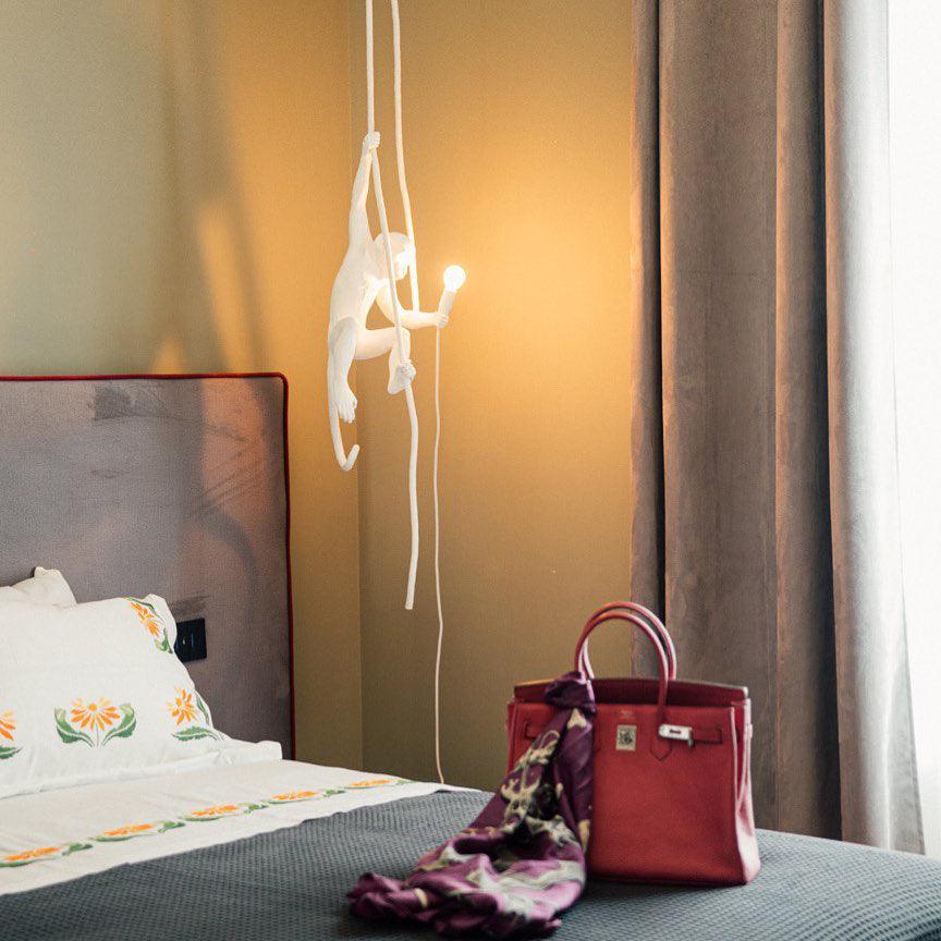 Zalira Resin Rope Artistic Pendant Lamp - Letslighting