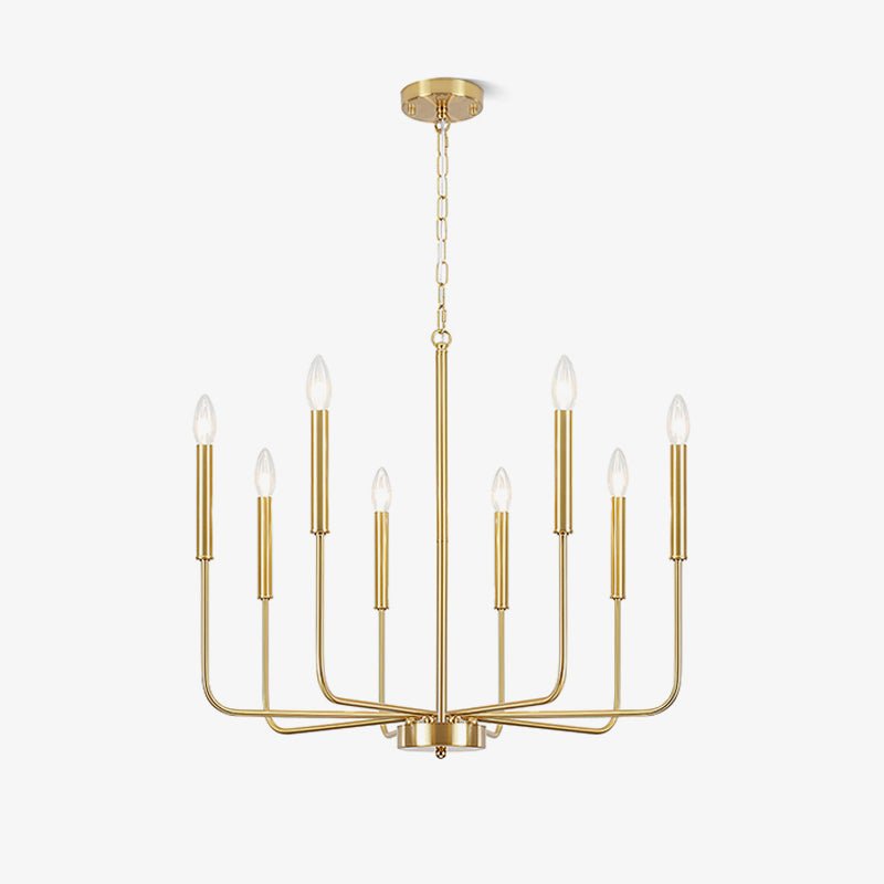 Lustra Chandelier Candle Arm Modern - Letslighting