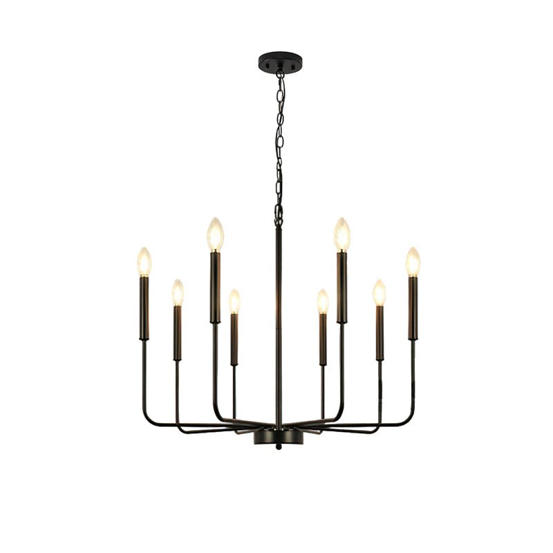 Lustra Chandelier Candle Arm Modern - Letslighting