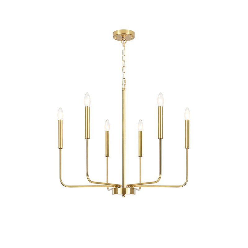 Lustra Chandelier Candle Arm Modern - Letslighting