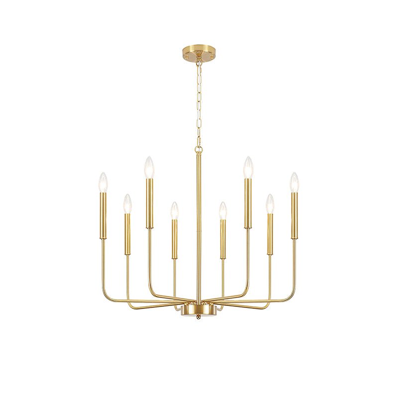 Lustra Chandelier Candle Arm Modern - Letslighting