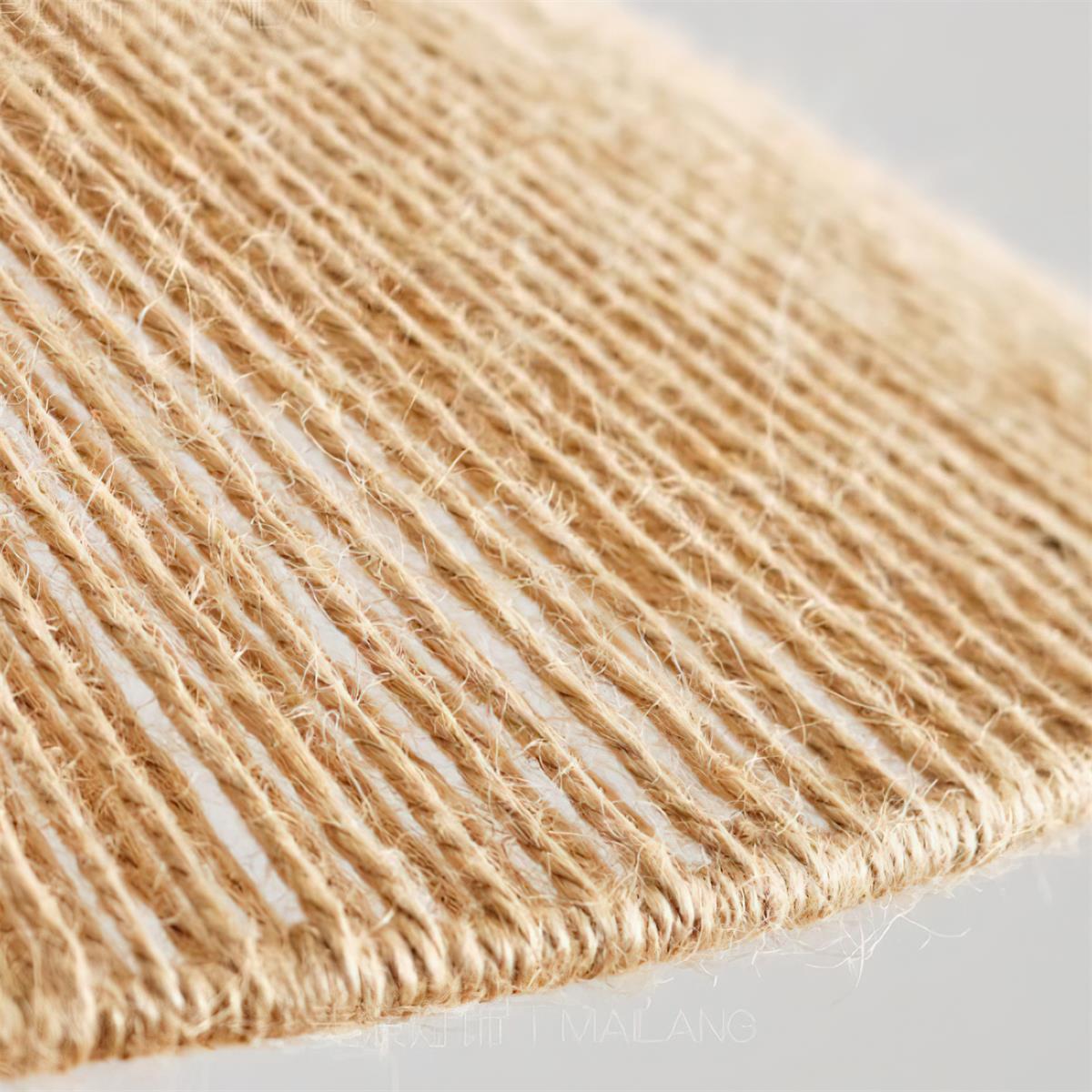 Fidoya Woven Rattan Cone Pendant Light - Letslighting
