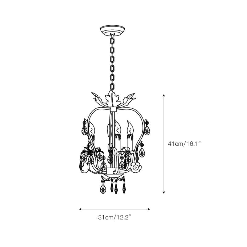 Sylaeara Postmodern Luxury Crystal Chandelier - Letslighting