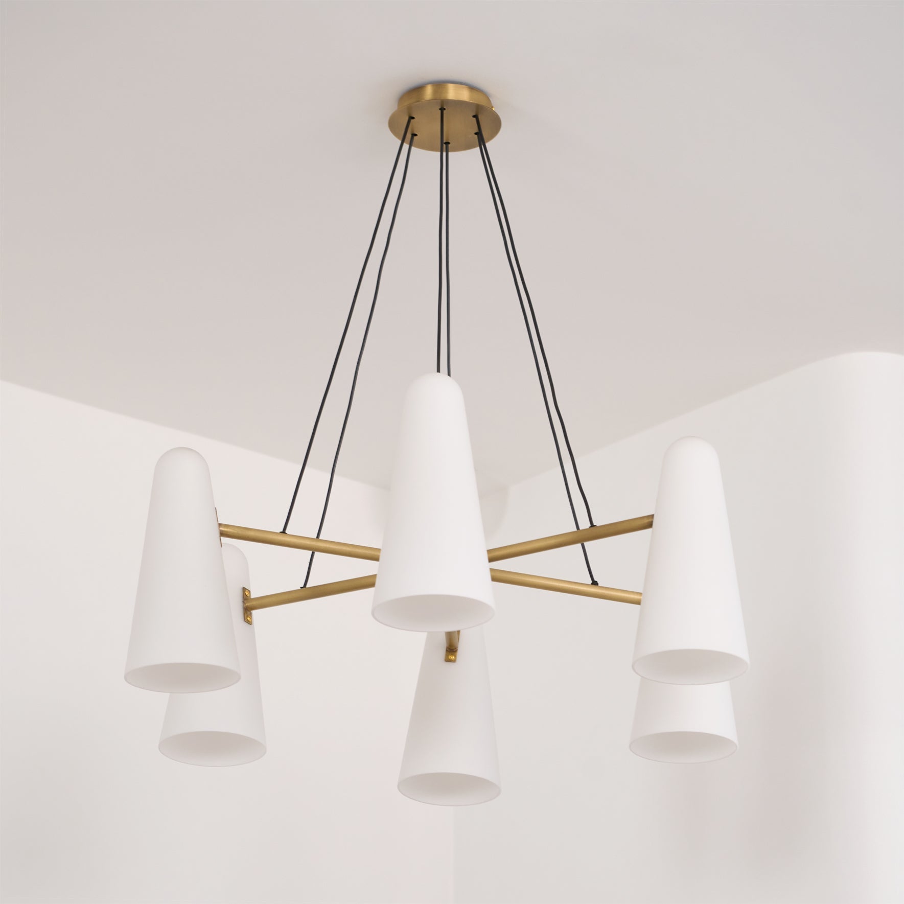 Artemis Chandelier Cone-Shaped