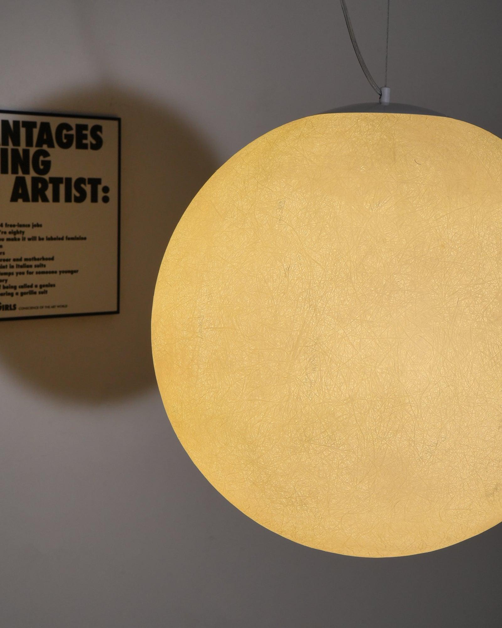Lustra Pendant Lamp Moon Shaped for Living Room - Letslighting