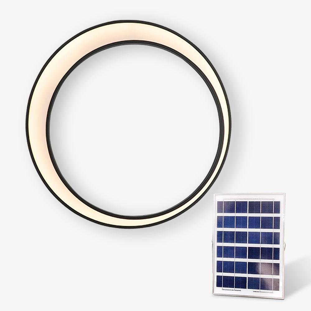 Zathee Circular LED Outdoor Wall Light - Letslighting