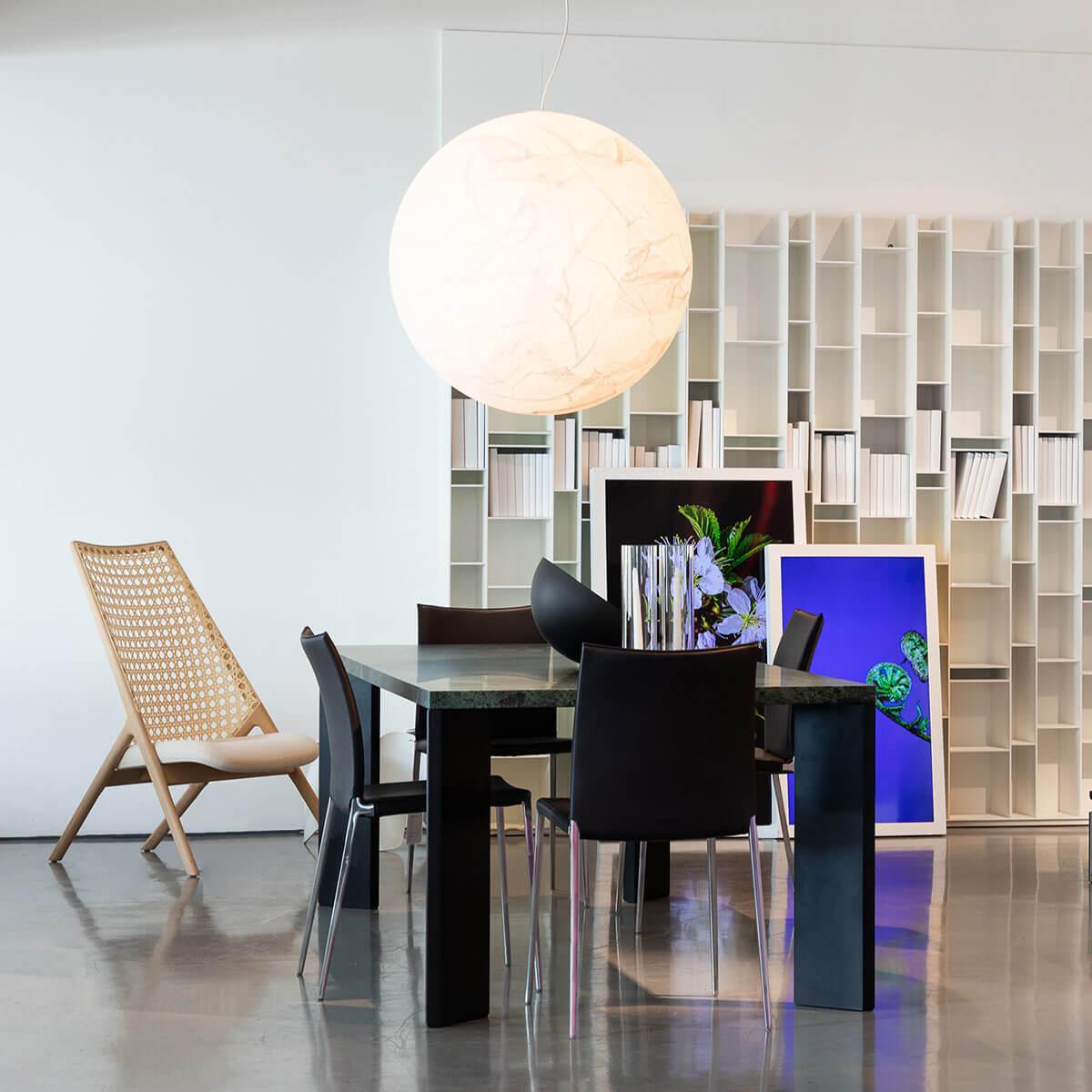 Globe Minimalist Silk Pendant Lamp - Letslighting