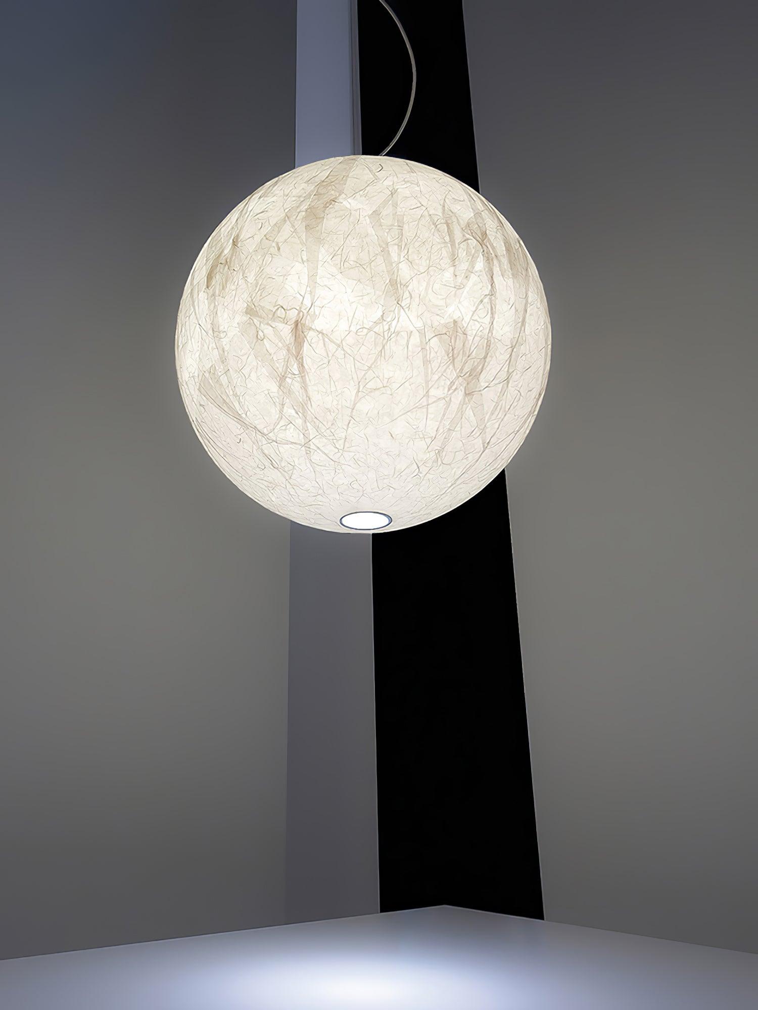 Globe Minimalist Silk Pendant Lamp - Letslighting