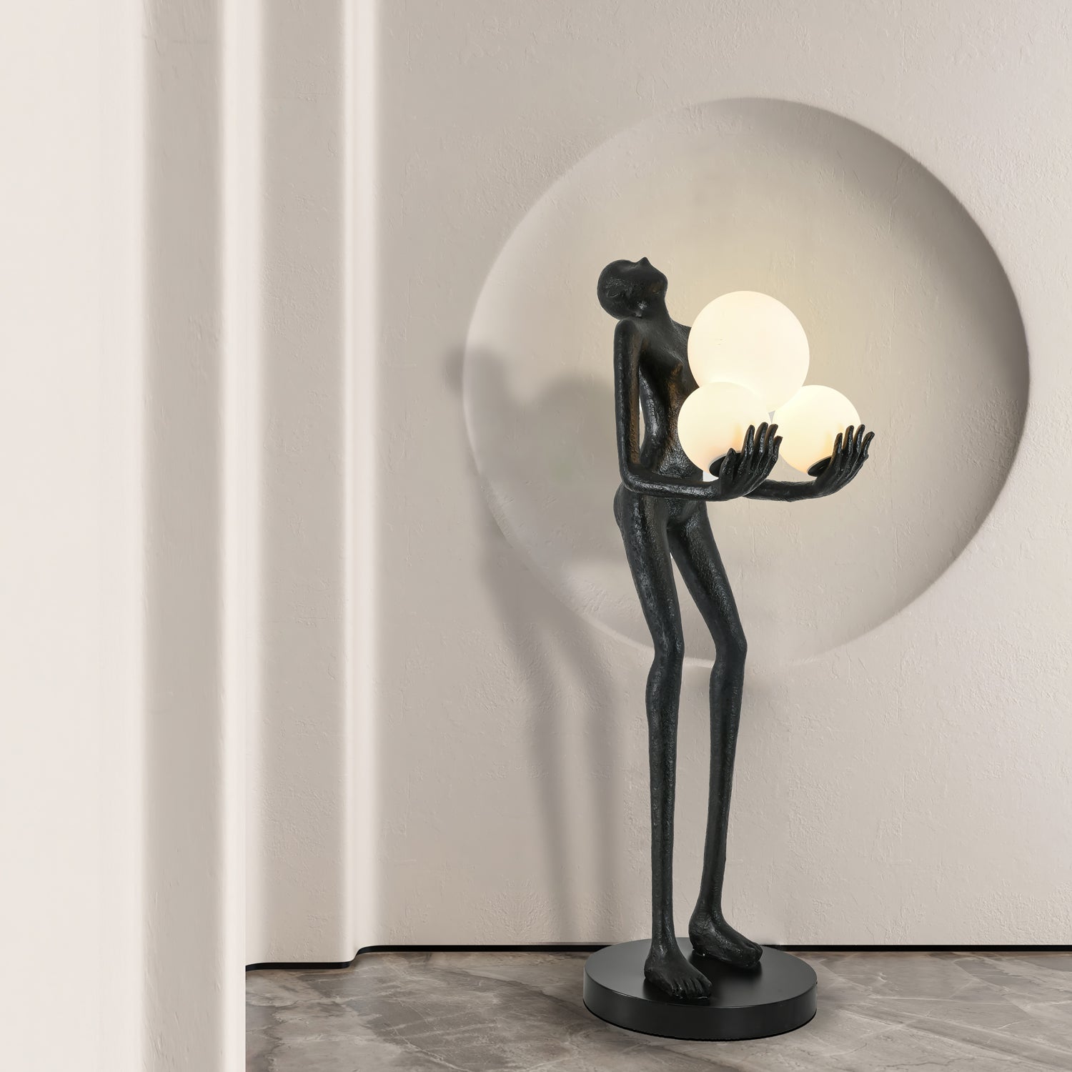 Erthearae Abstract Iron Floor Lamp - Letslighting