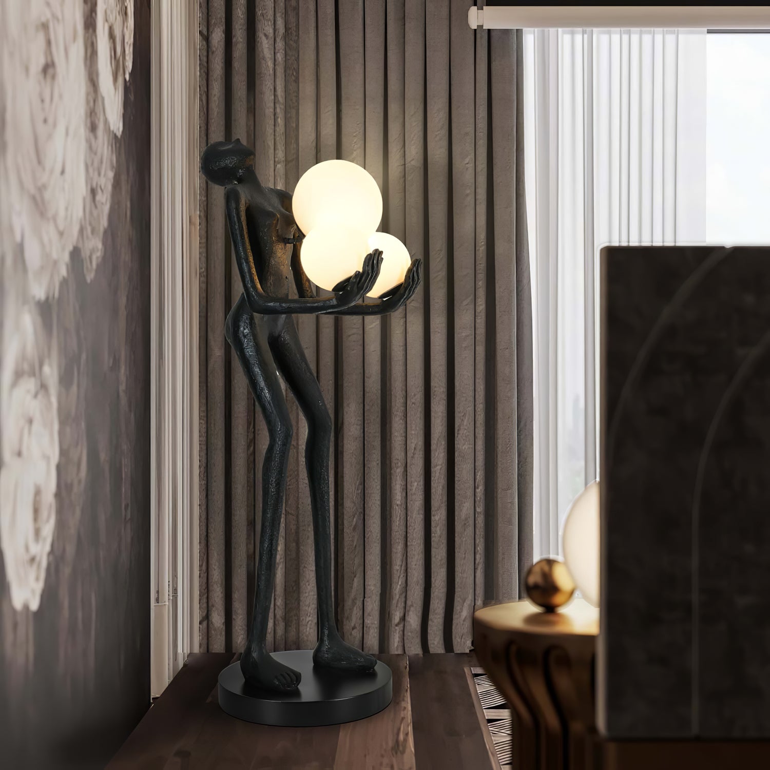 Erthearae Abstract Iron Floor Lamp - Letslighting