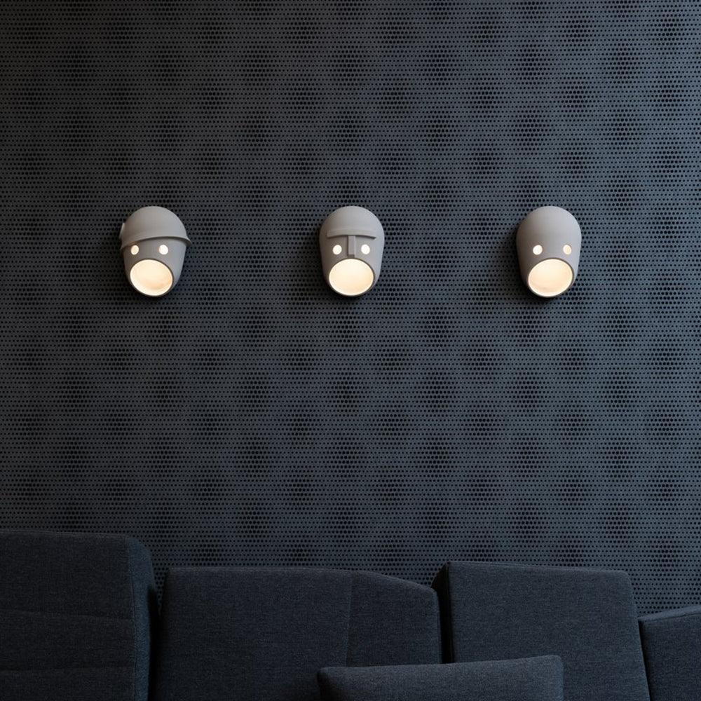 Mask Individual Creativity Resin Wall Light - Letslighting