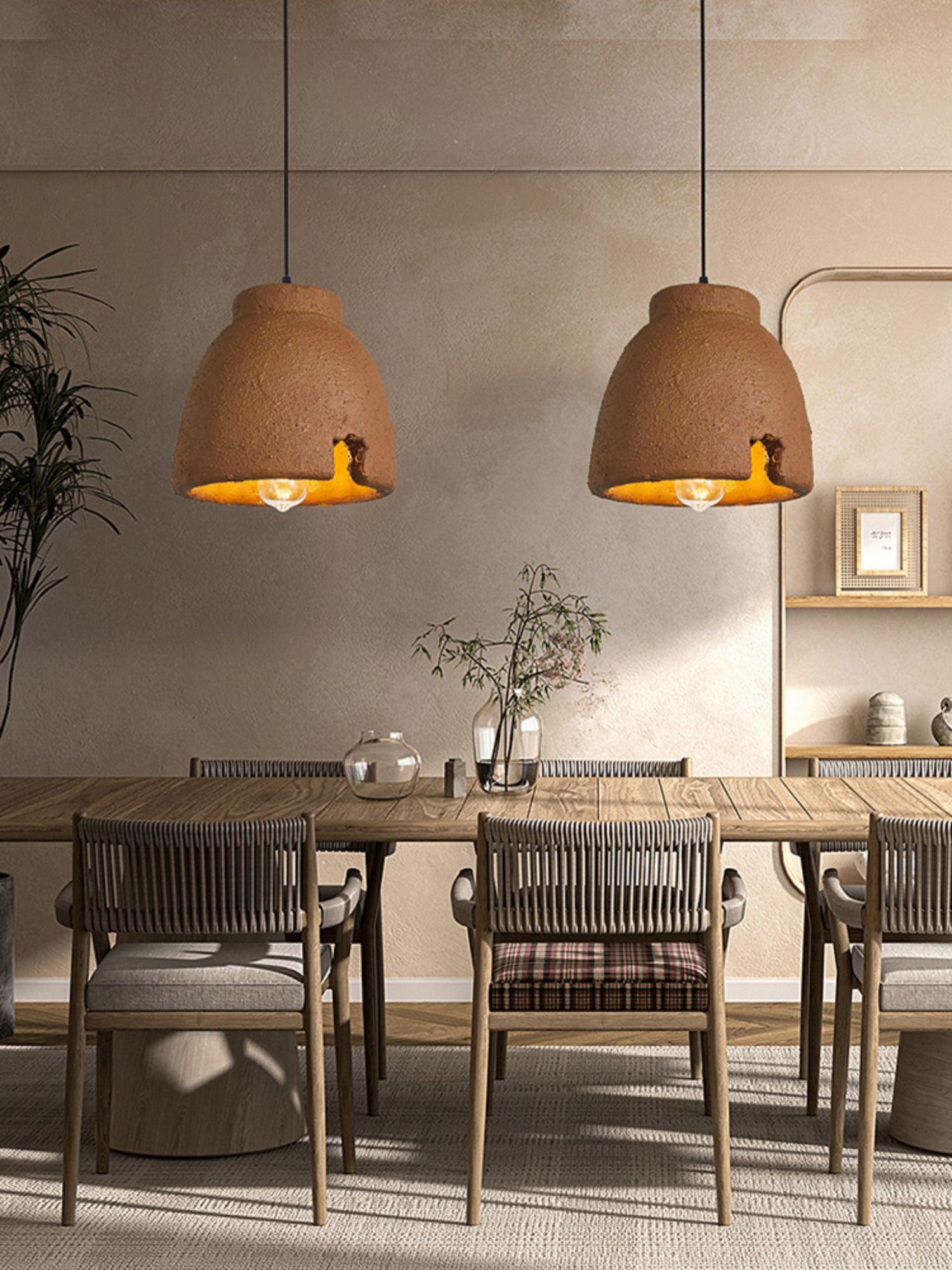 Osileth Wabi-Sabi Resin Pendant Light