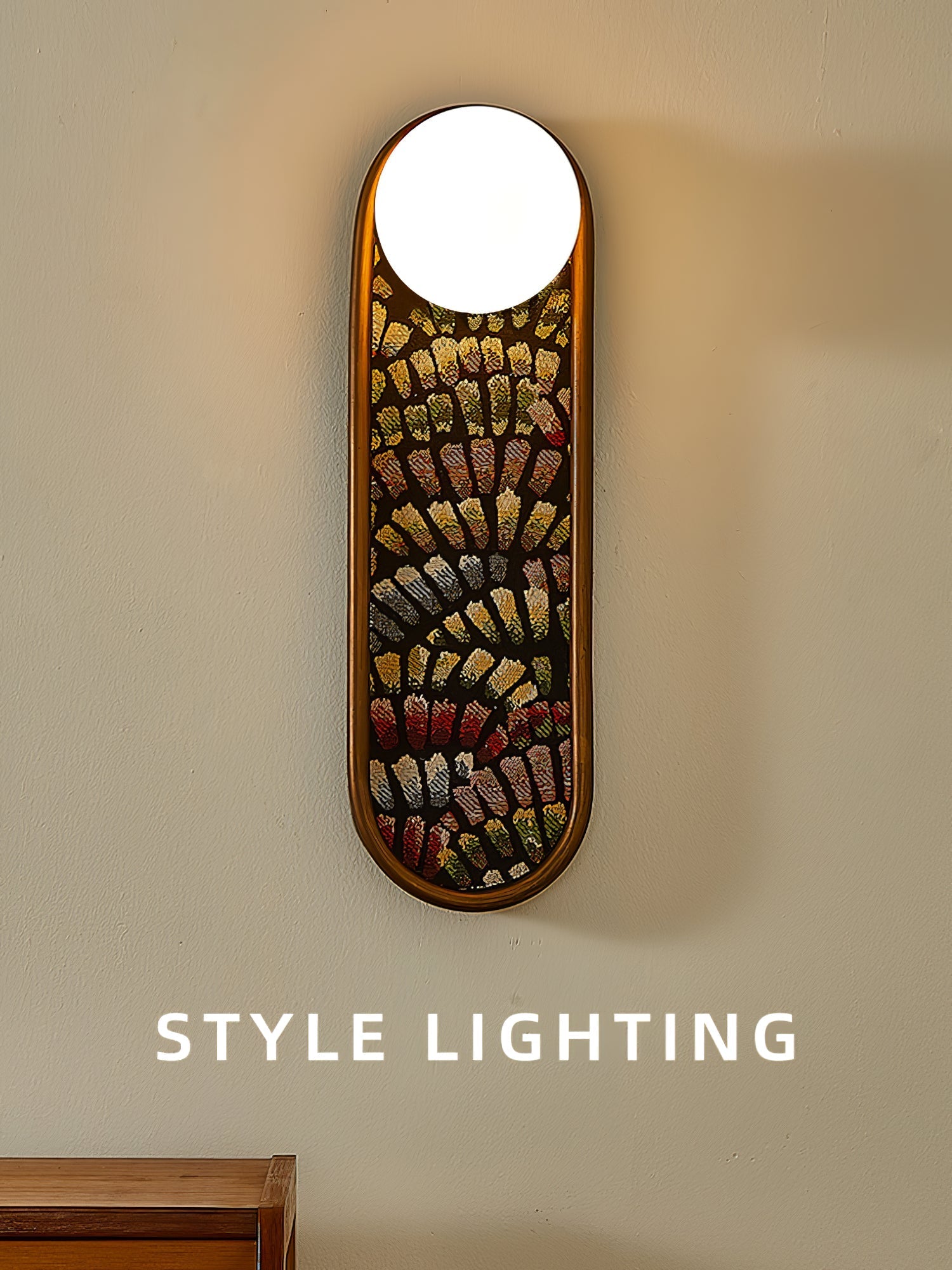 Uzorus Premium Nordic Art Fabric Wall Light - Letslighting