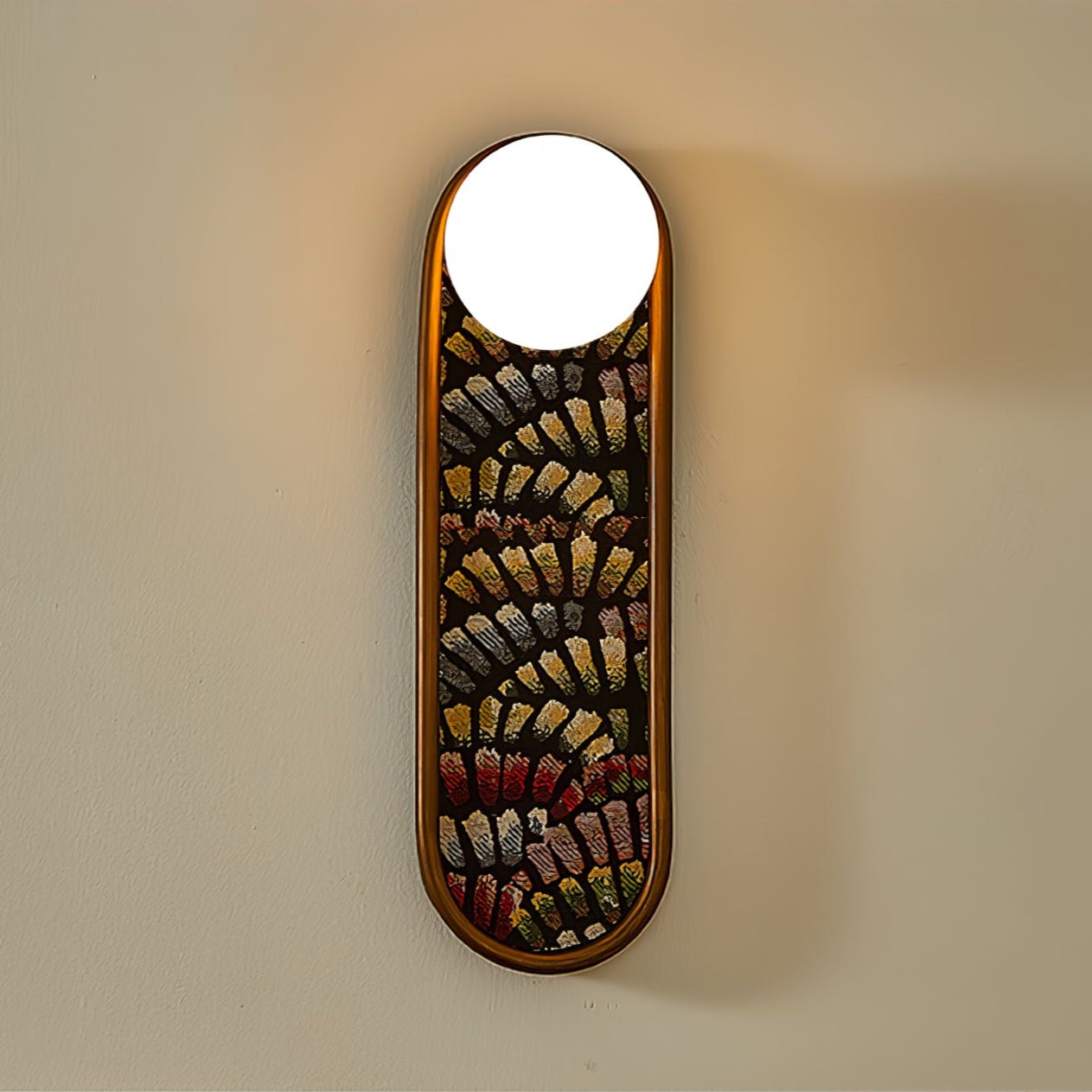 Uzorus Premium Nordic Art Fabric Wall Light - Letslighting