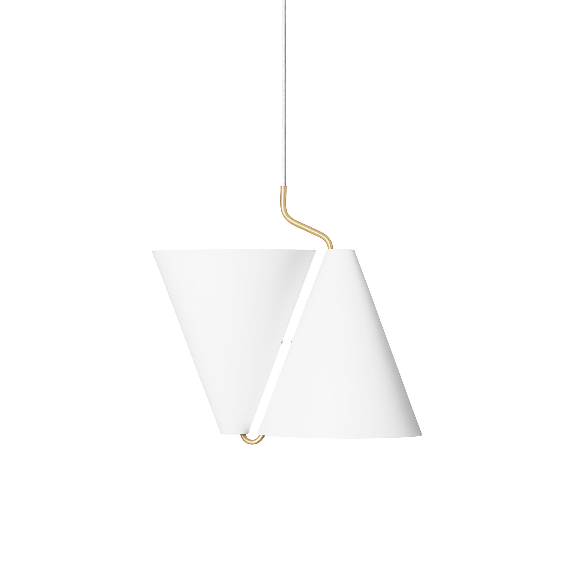 Covarir Modern Minimalist Brass Pendant Lamp - Letslighting