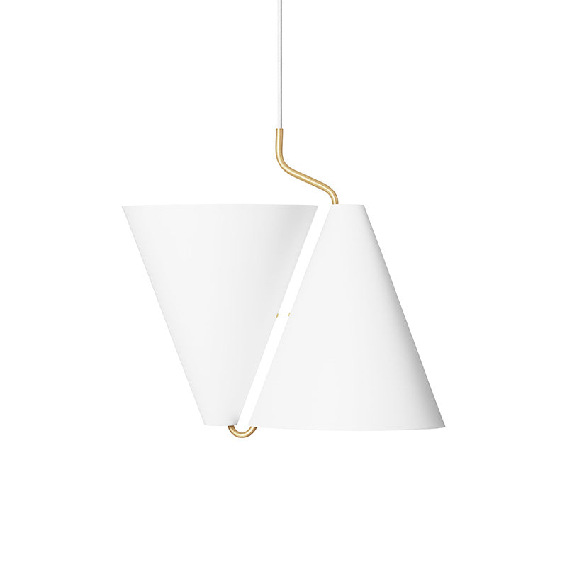 Covarir Modern Minimalist Brass Pendant Lamp - Letslighting