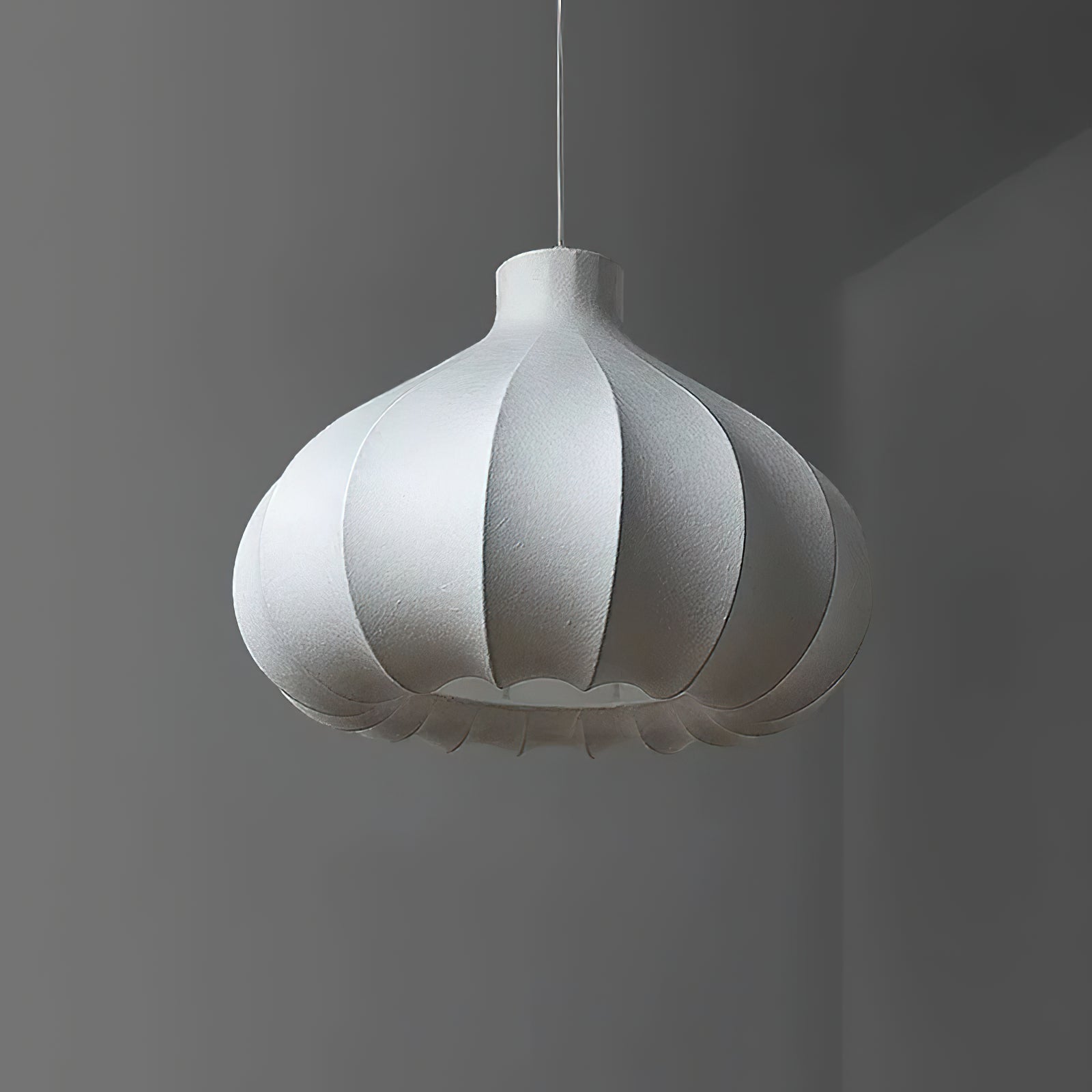 Zinnia Vintage Fabric Pendant Light - Letslighting