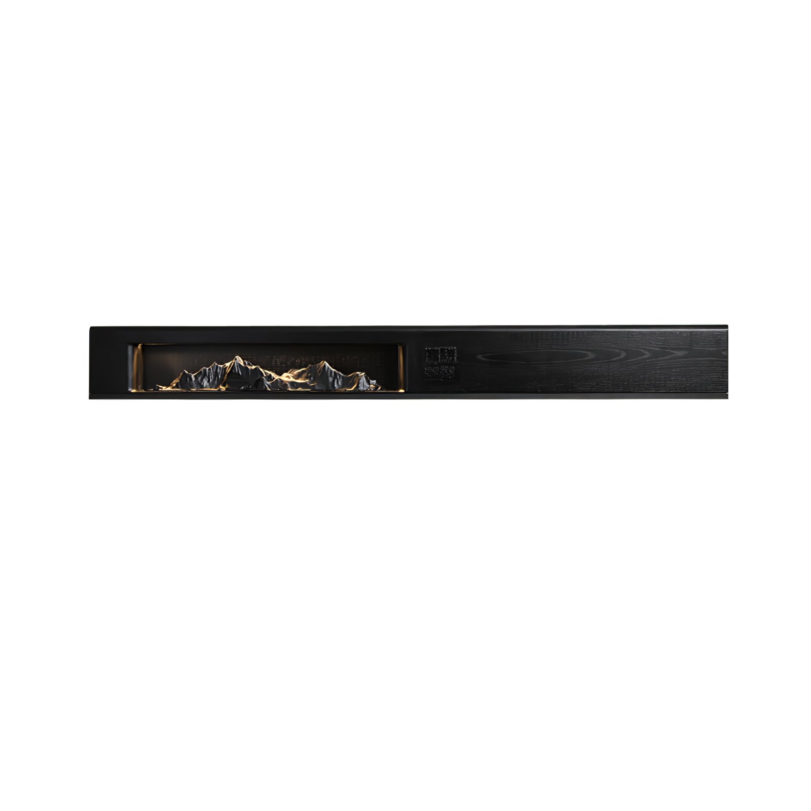 Mountain Modern Acrylic & Wood Wall Light