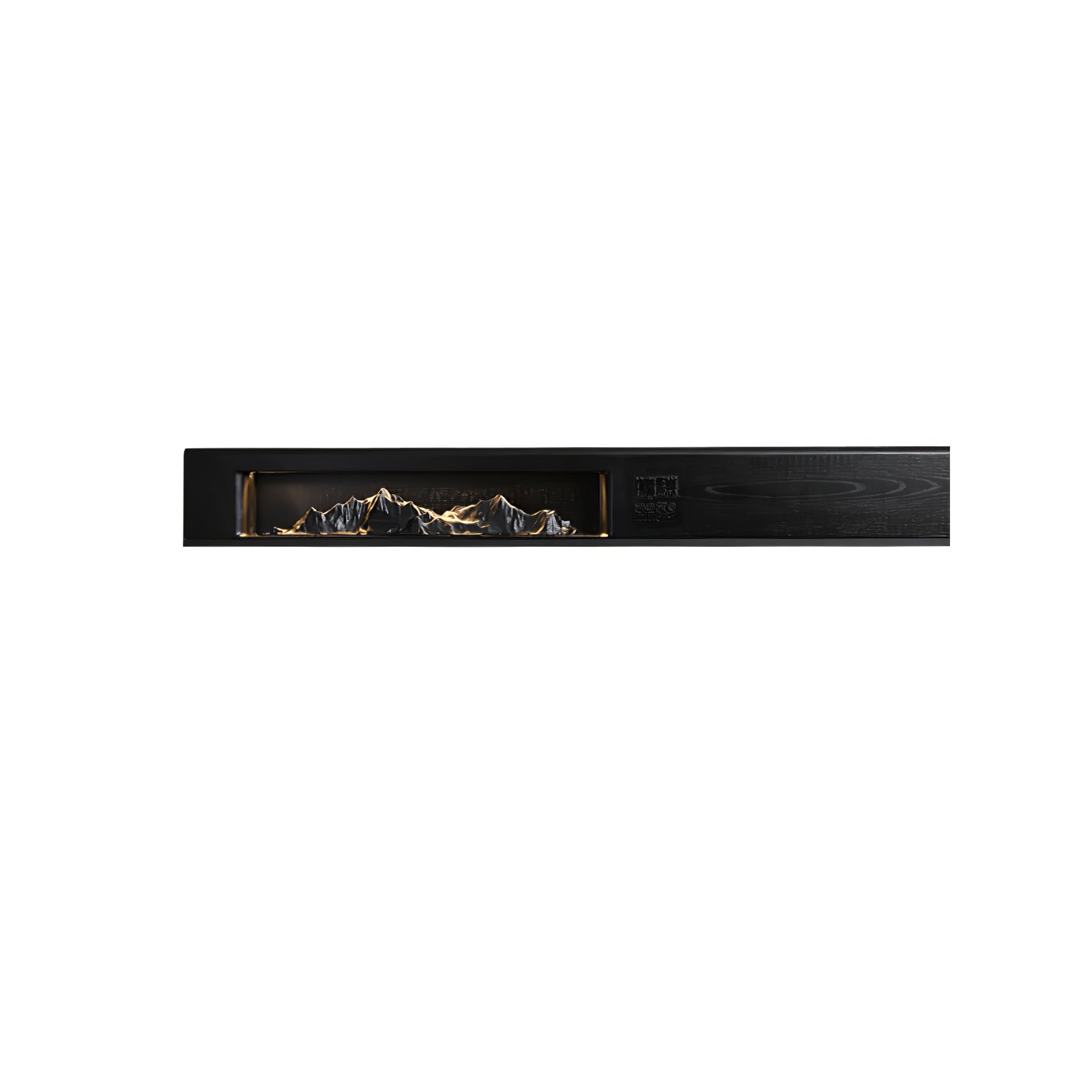 Mountain Modern Acrylic & Wood Wall Light