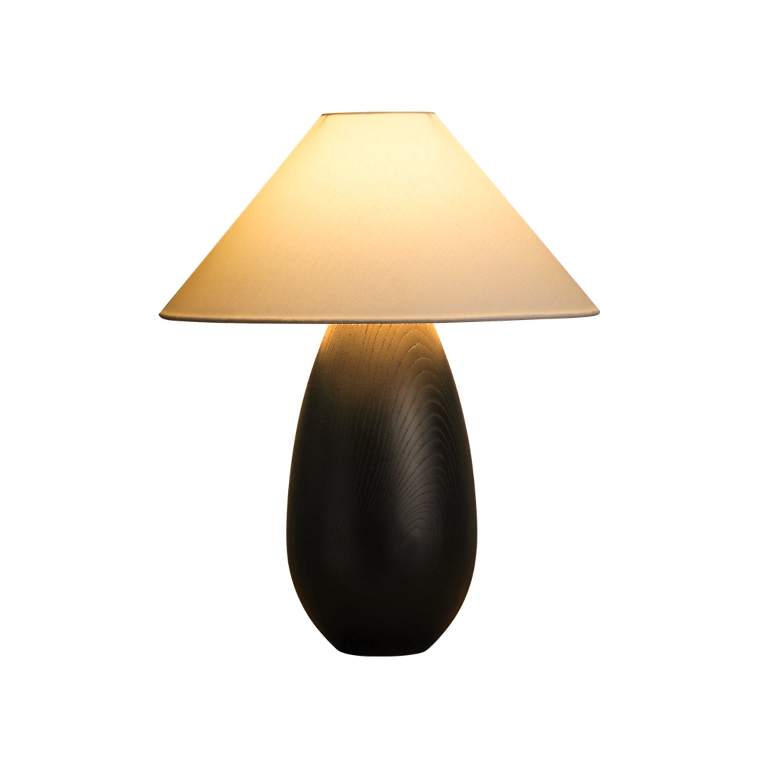 Orbace Wood Natural Table Lamp - Letslighting
