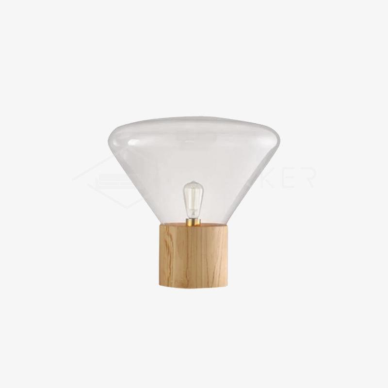 Eden Minimalist Wood Table Lamp - Letslighting