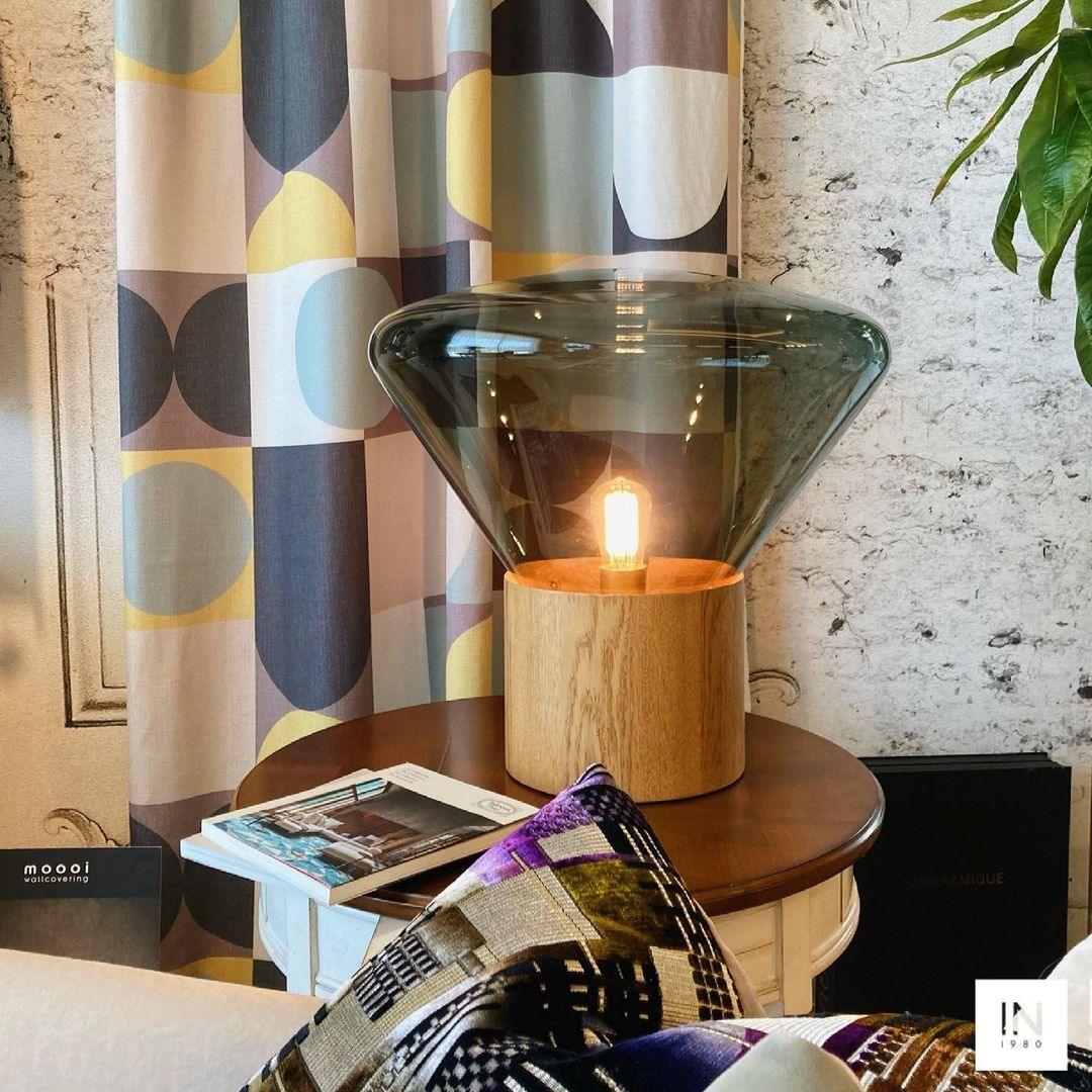 Eden Minimalist Wood Table Lamp - Letslighting