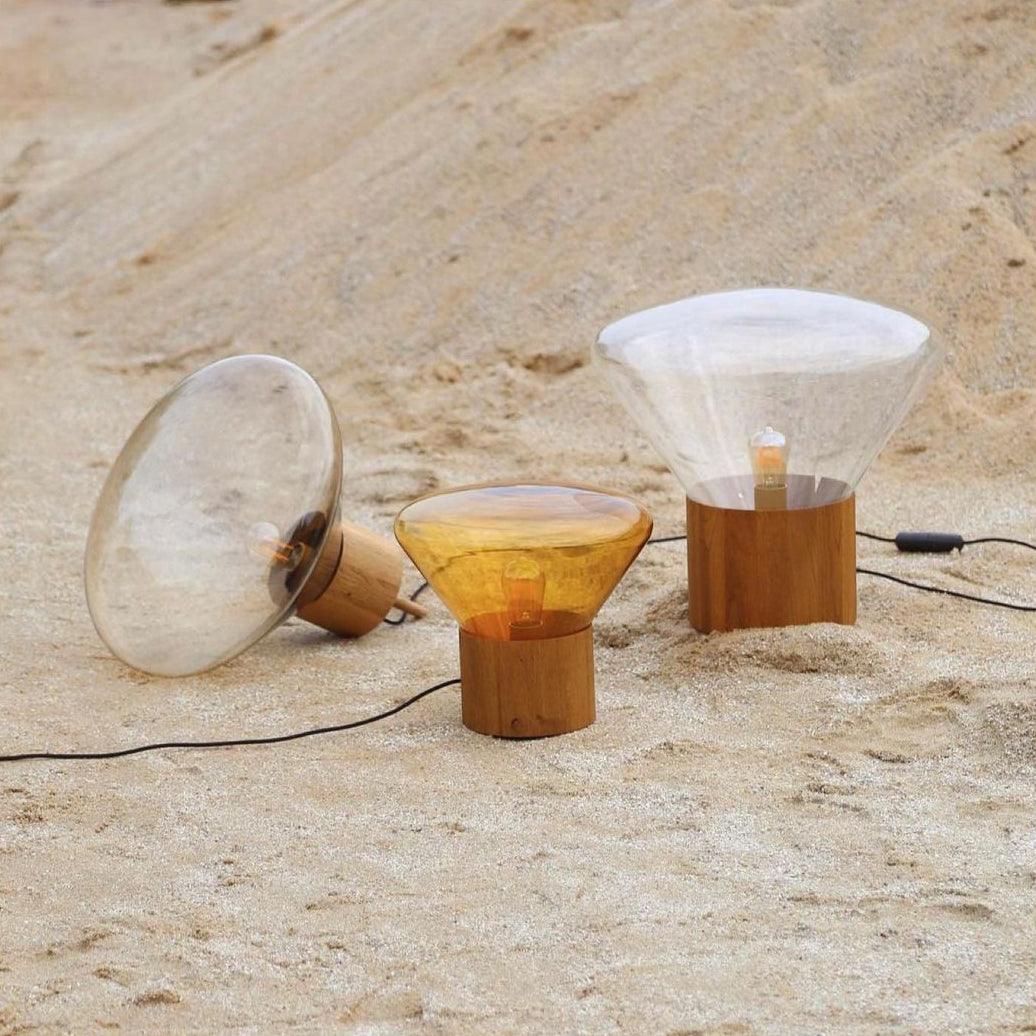 Eden Minimalist Wood Table Lamp - Letslighting