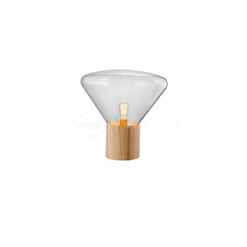 Eden Minimalist Wood Table Lamp - Letslighting