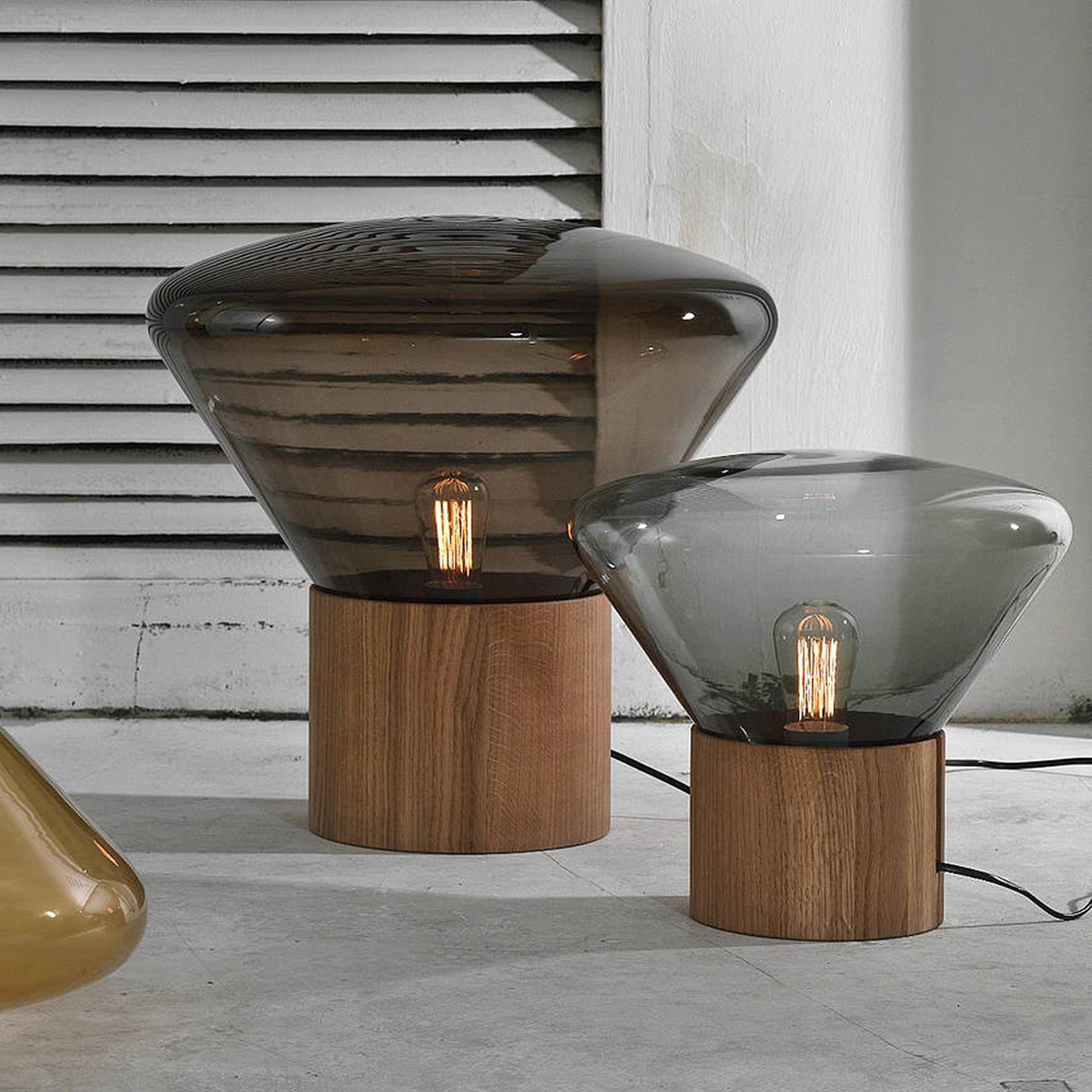 Eden Minimalist Wood Table Lamp - Letslighting