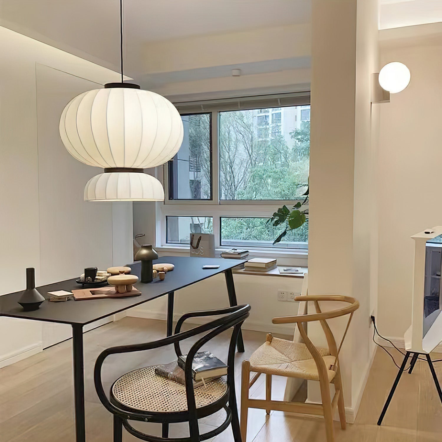 Eurzorion Silk Lantern Pendant Light - Letslighting