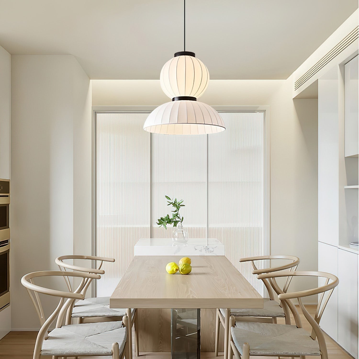 Eurzorion Silk Lantern Pendant Light - Letslighting