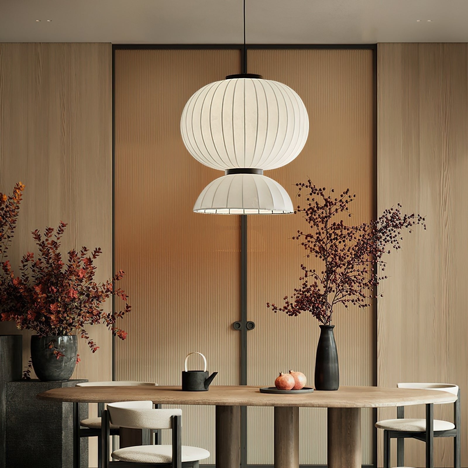 Eurzorion Silk Lantern Pendant Light - Letslighting