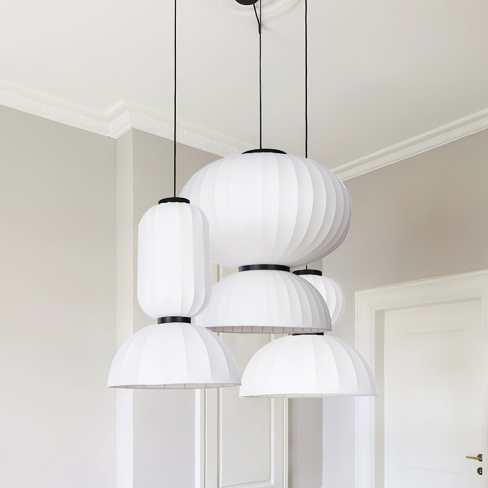 Eurzorion Silk Lantern Pendant Light - Letslighting