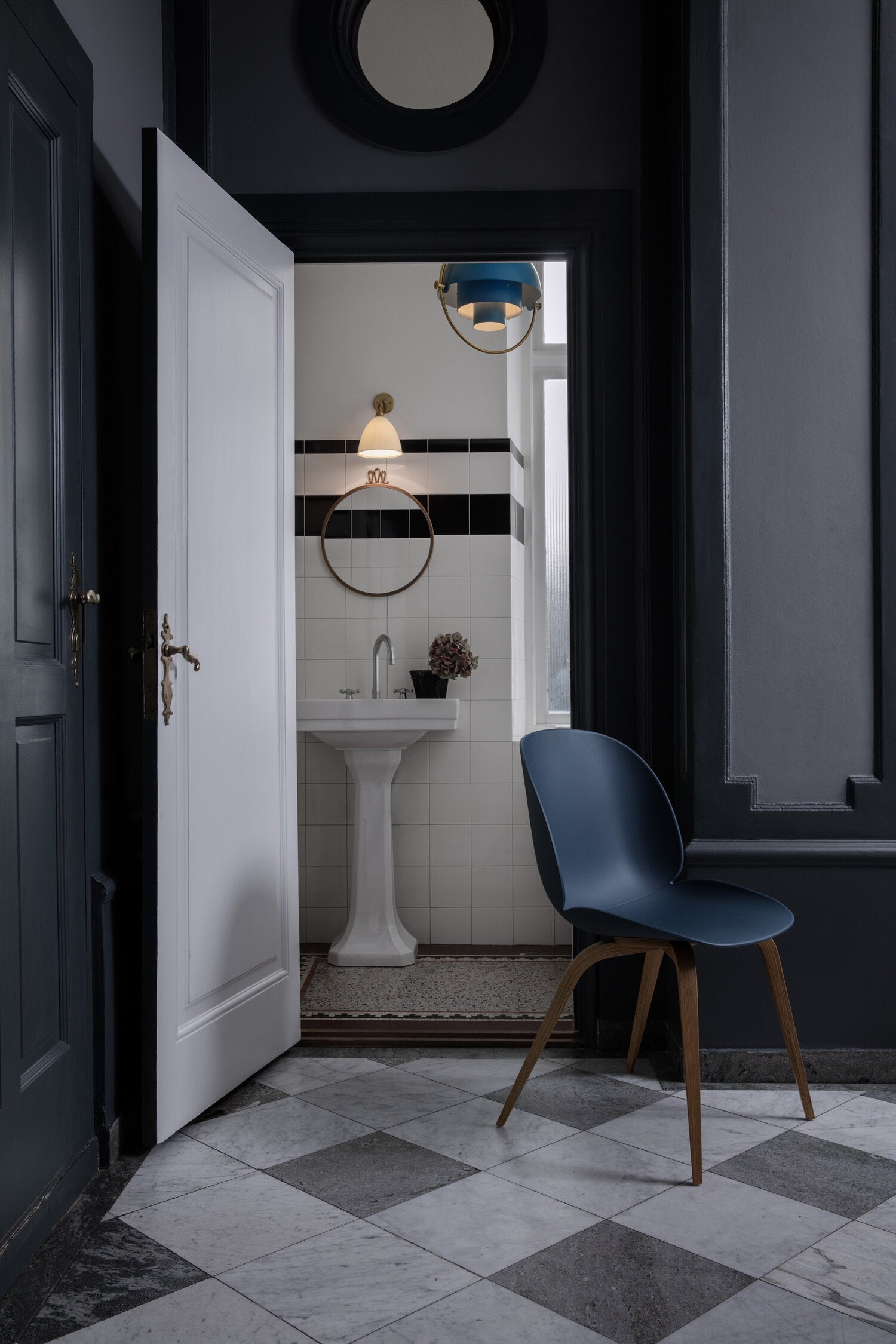 Lustra Pendant Lamp Deformed Ball Golden - Letslighting