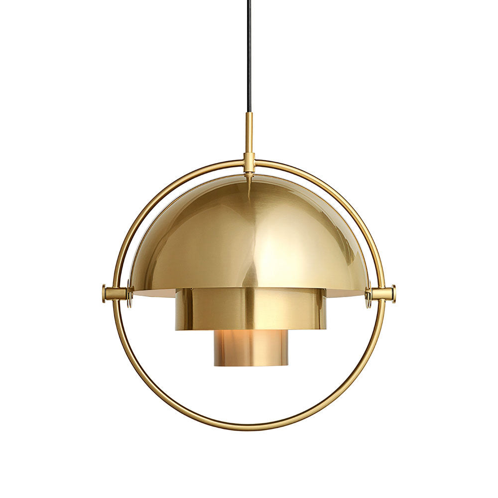 Lustra Pendant Lamp Deformed Ball Golden - Letslighting