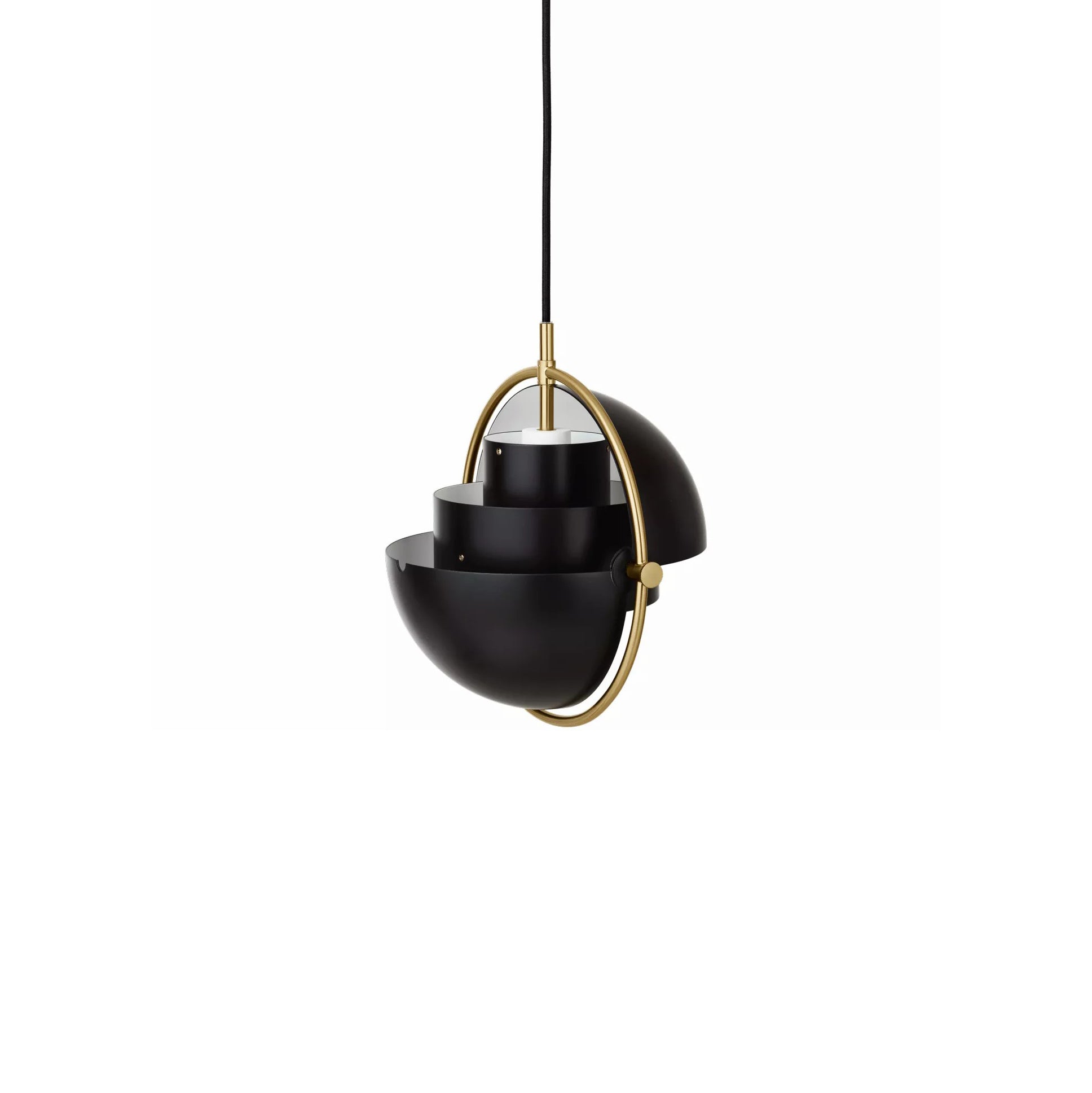 Lustra Pendant Lamp Deformed Ball Golden - Letslighting