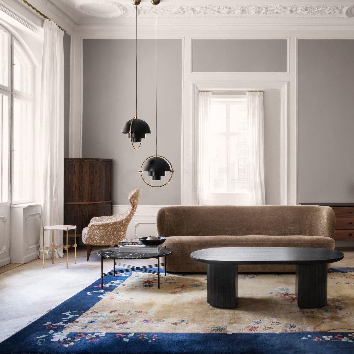 Lustra Pendant Lamp Deformed Ball Golden - Letslighting