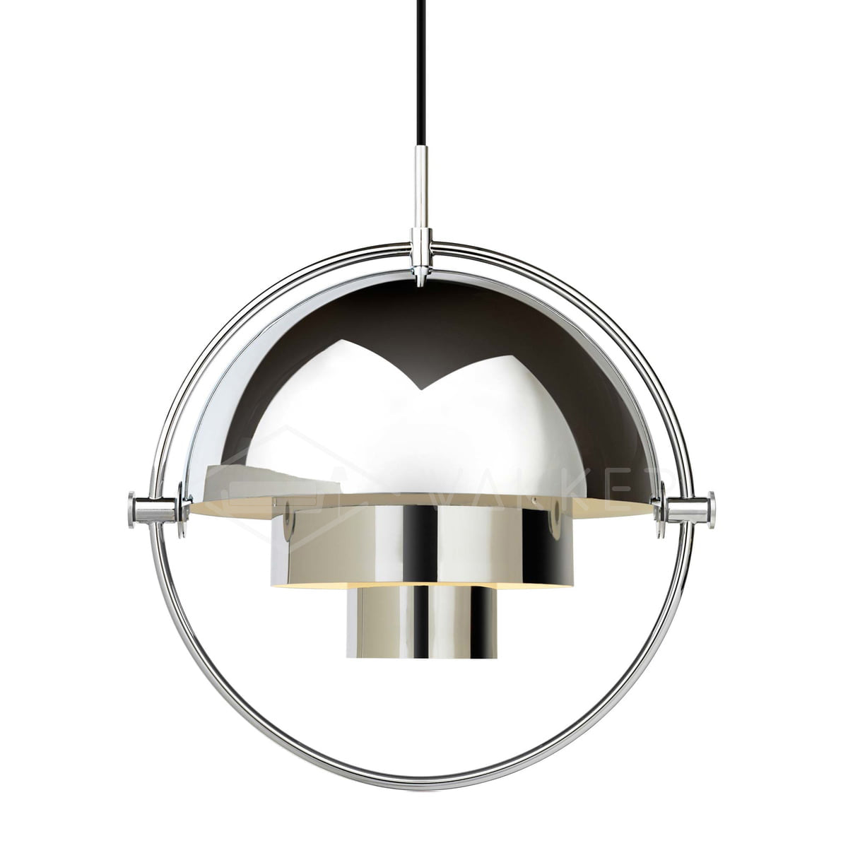 Lustra Pendant Lamp Deformed Ball Golden - Letslighting