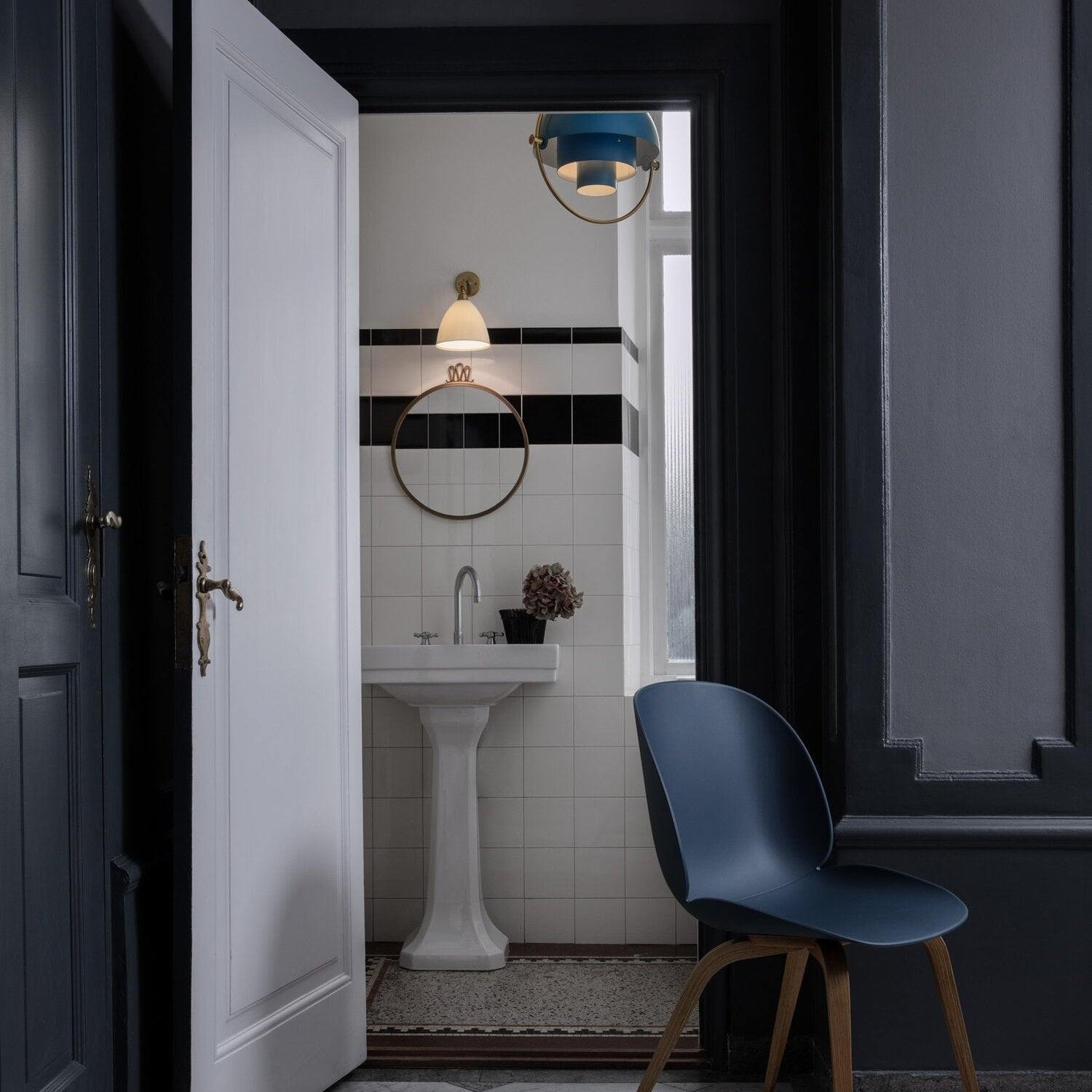 Lustra Pendant Lamp Deformed Ball Golden - Letslighting