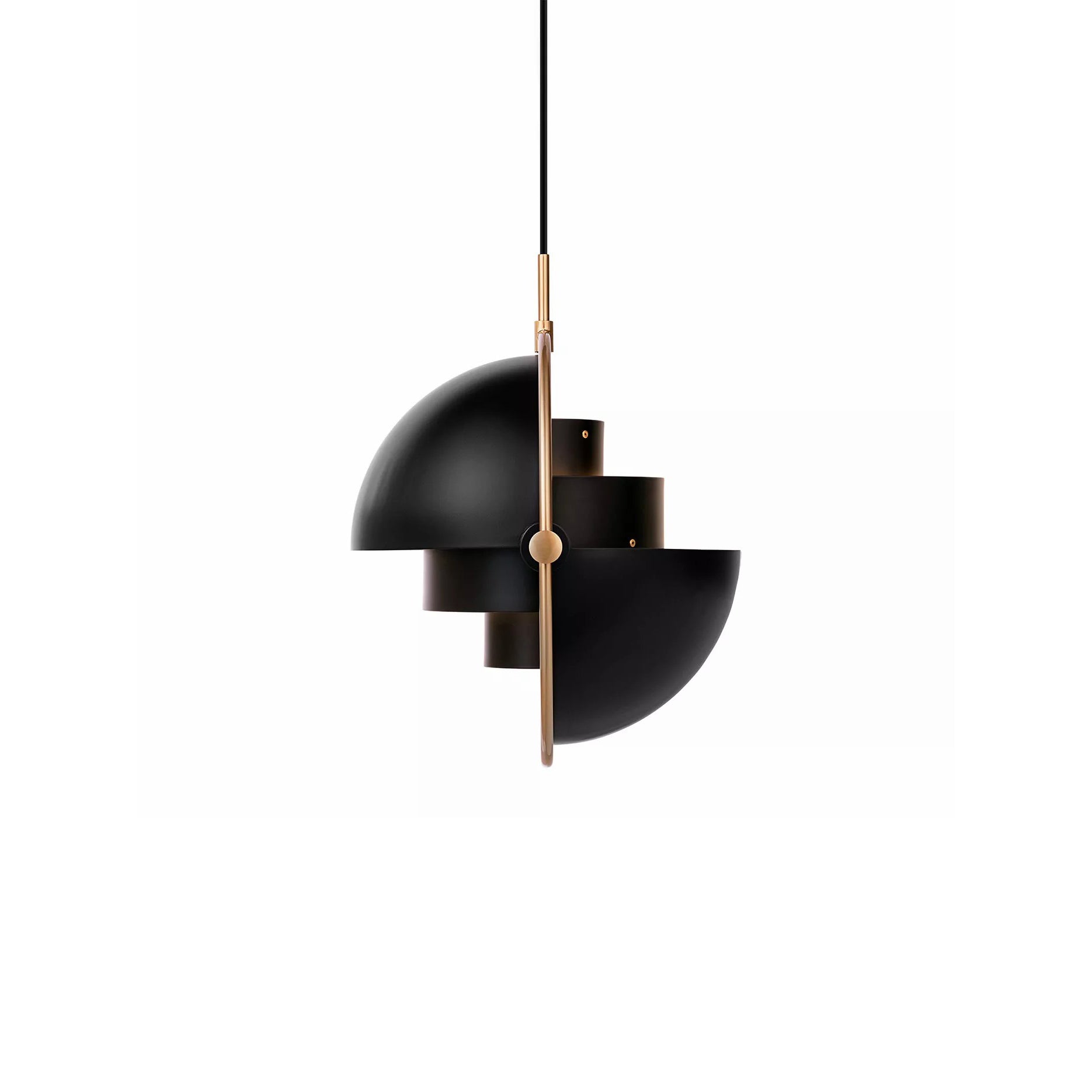 Lustra Pendant Lamp Deformed Ball Golden - Letslighting