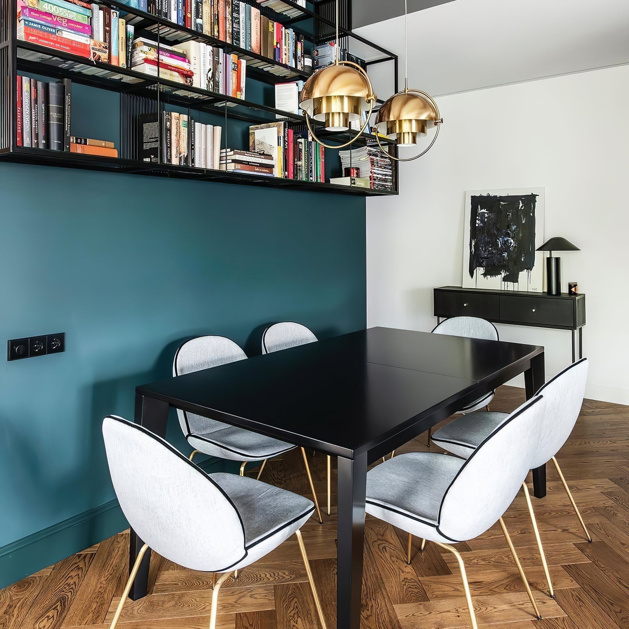 Lustra Pendant Lamp Deformed Ball Golden - Letslighting