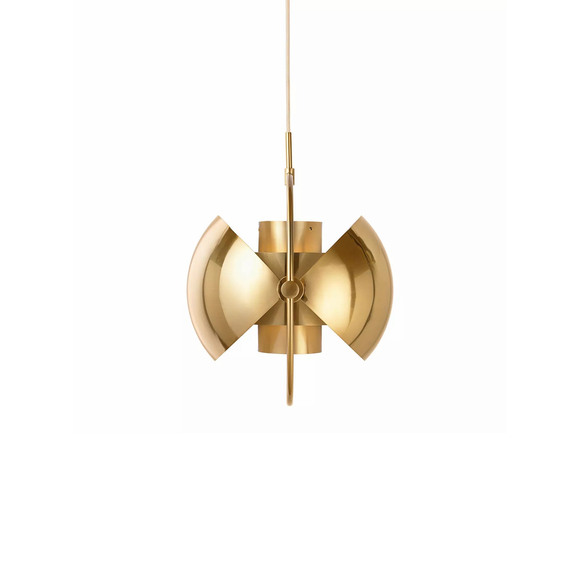 Lustra Pendant Lamp Deformed Ball Golden - Letslighting