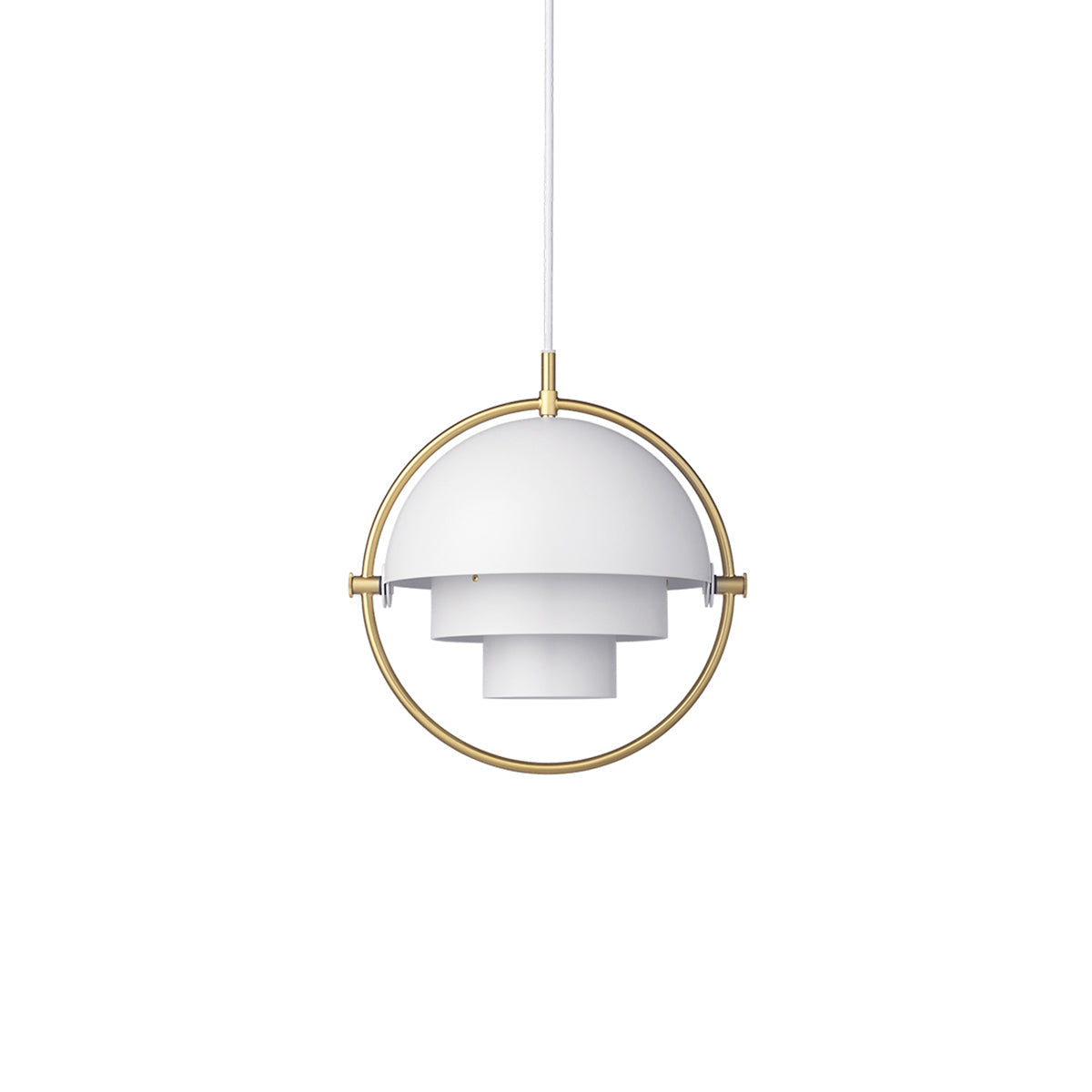 Lustra Pendant Lamp Deformed Ball Golden - Letslighting