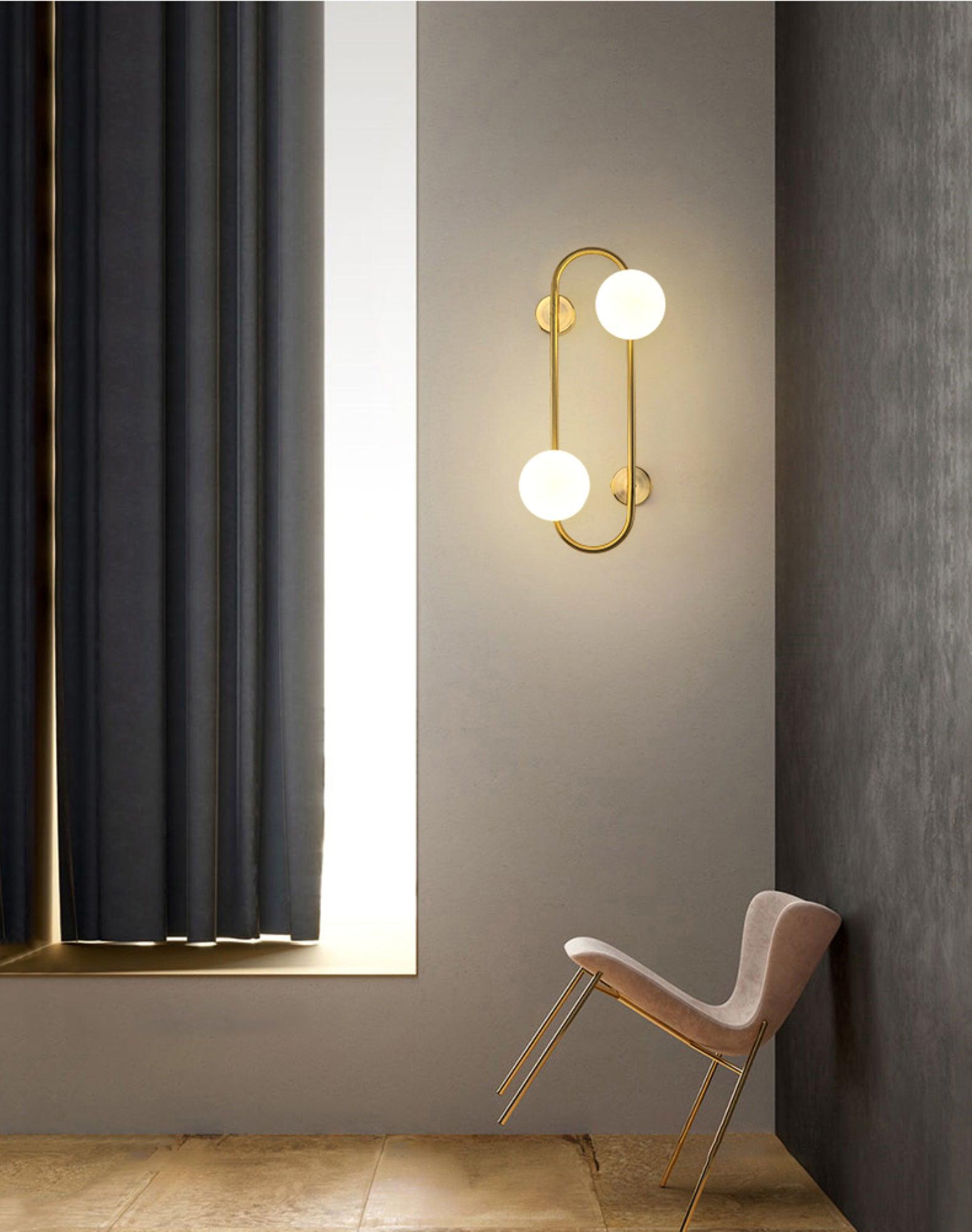 Ovenir Modern Minimalist Buch Wall Lamp - Letslighting