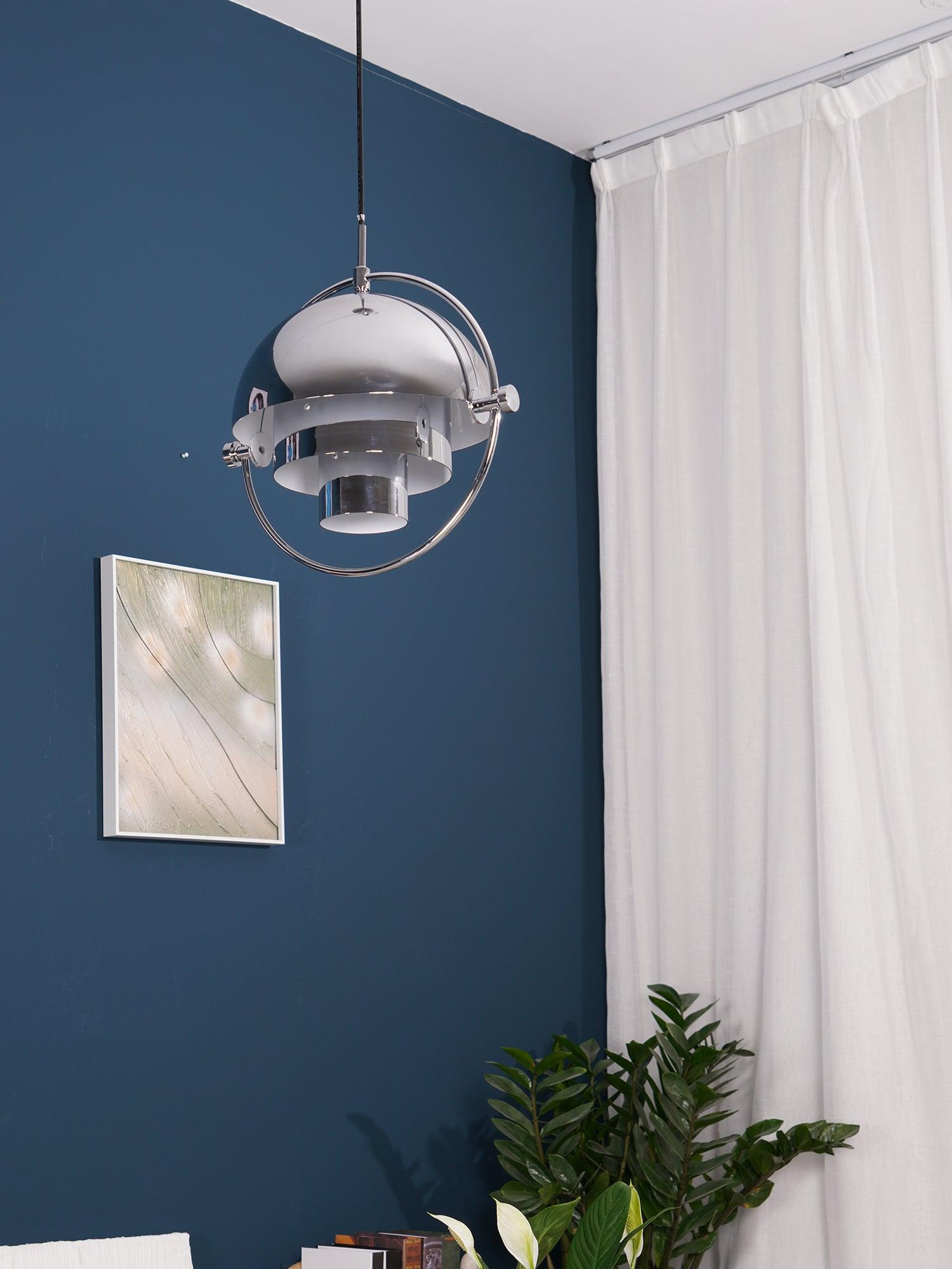 Lustra Pendant Lamp Deformed Ball Golden - Letslighting